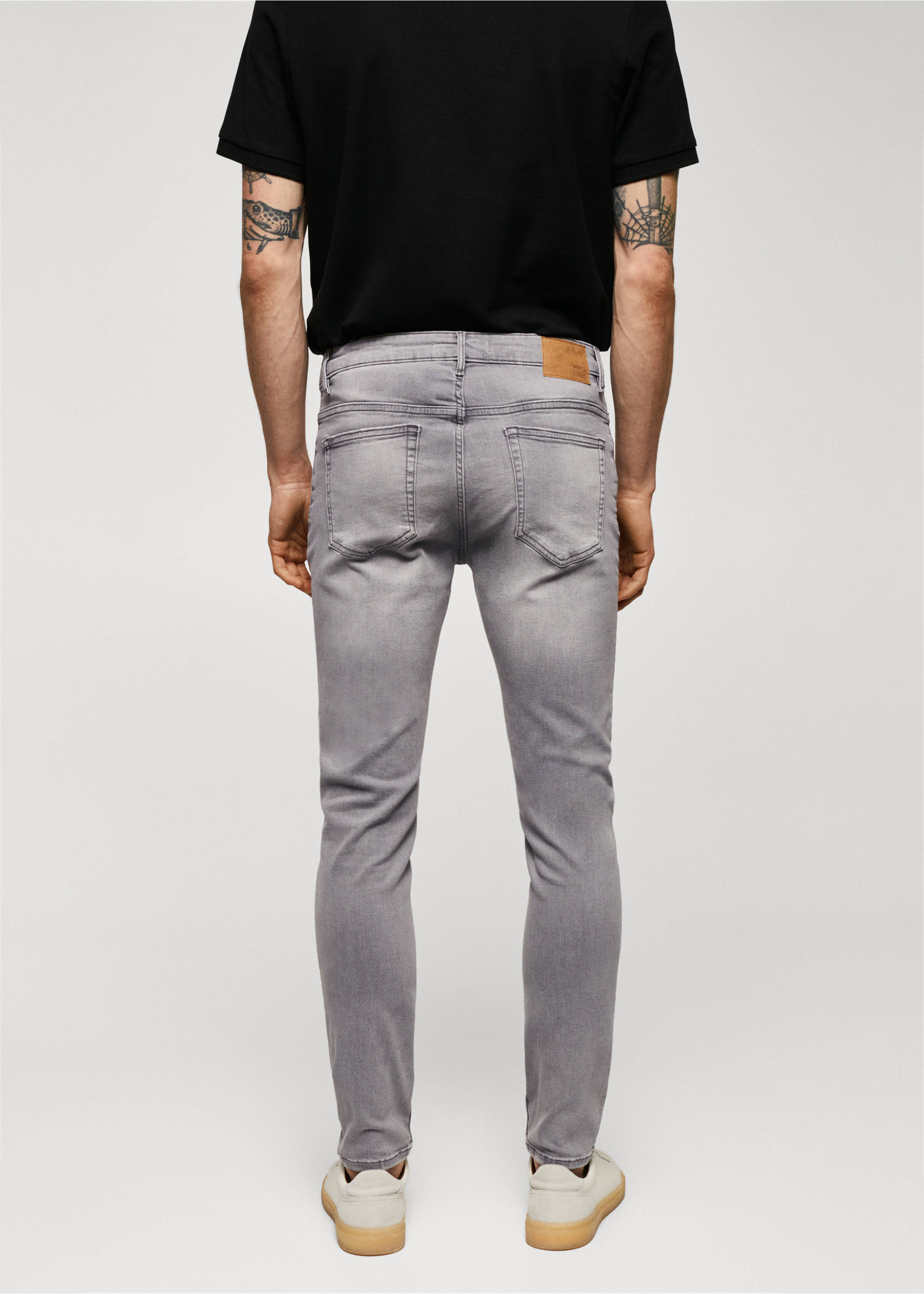Jeans Jude skinny fit - Reverso del artículo, Gris. Ref: 57010685-00.