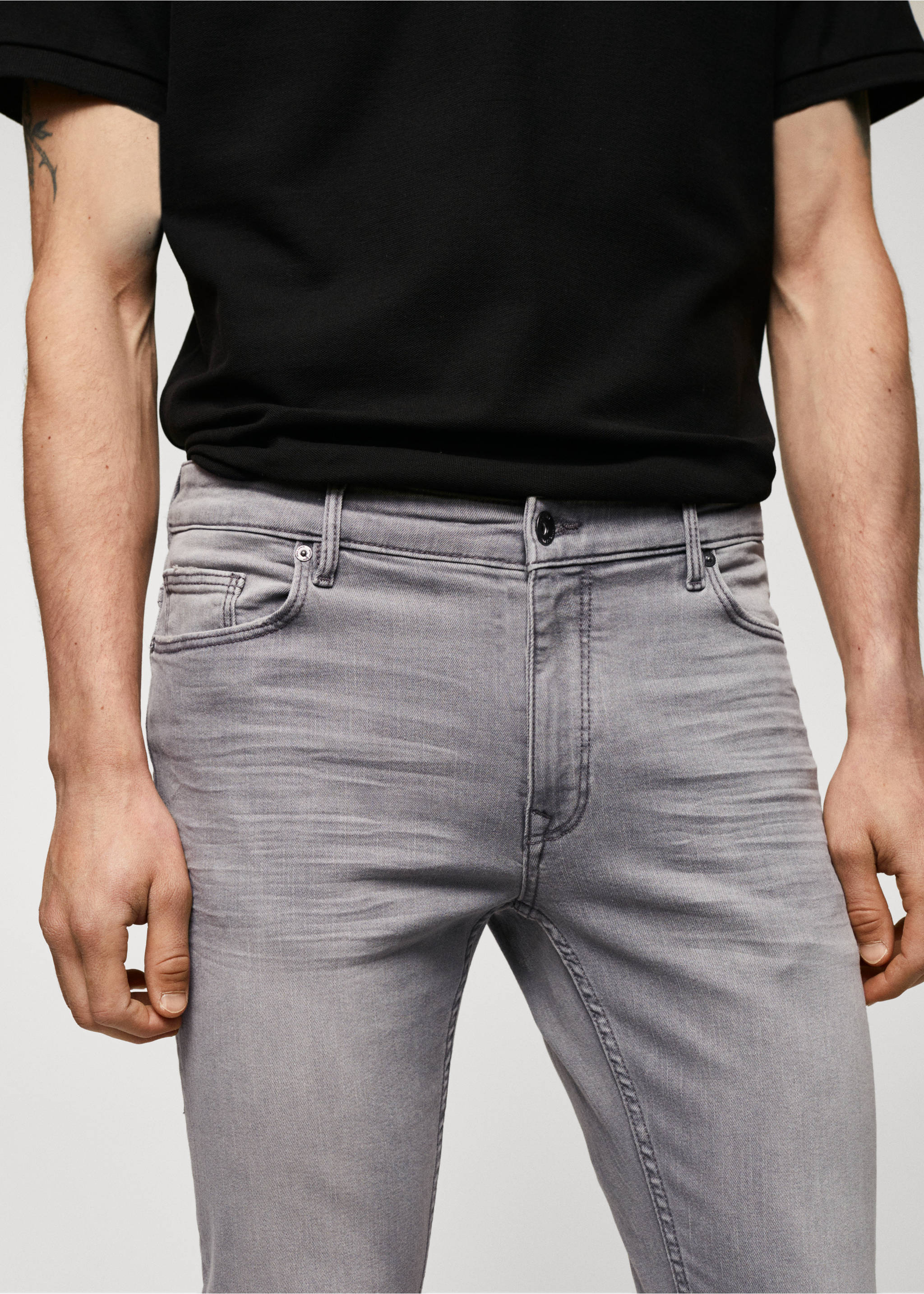 Jeans Jude skinny fit - Detalle del artículo 1, Gris. Ref: 57010685-00.