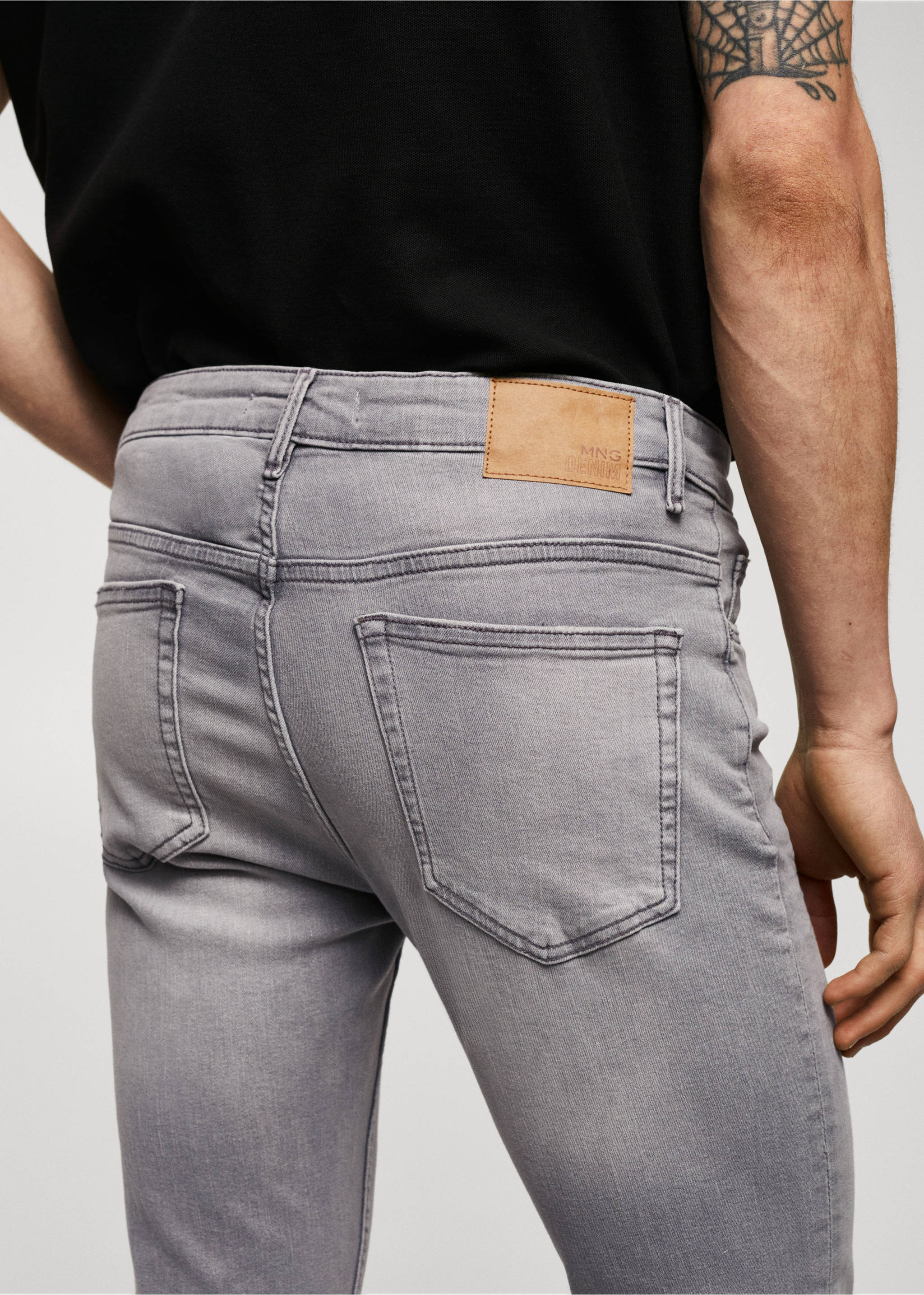 Jeans Jude skinny fit - Detalle del artículo 3, Gris. Ref: 57010685-00.