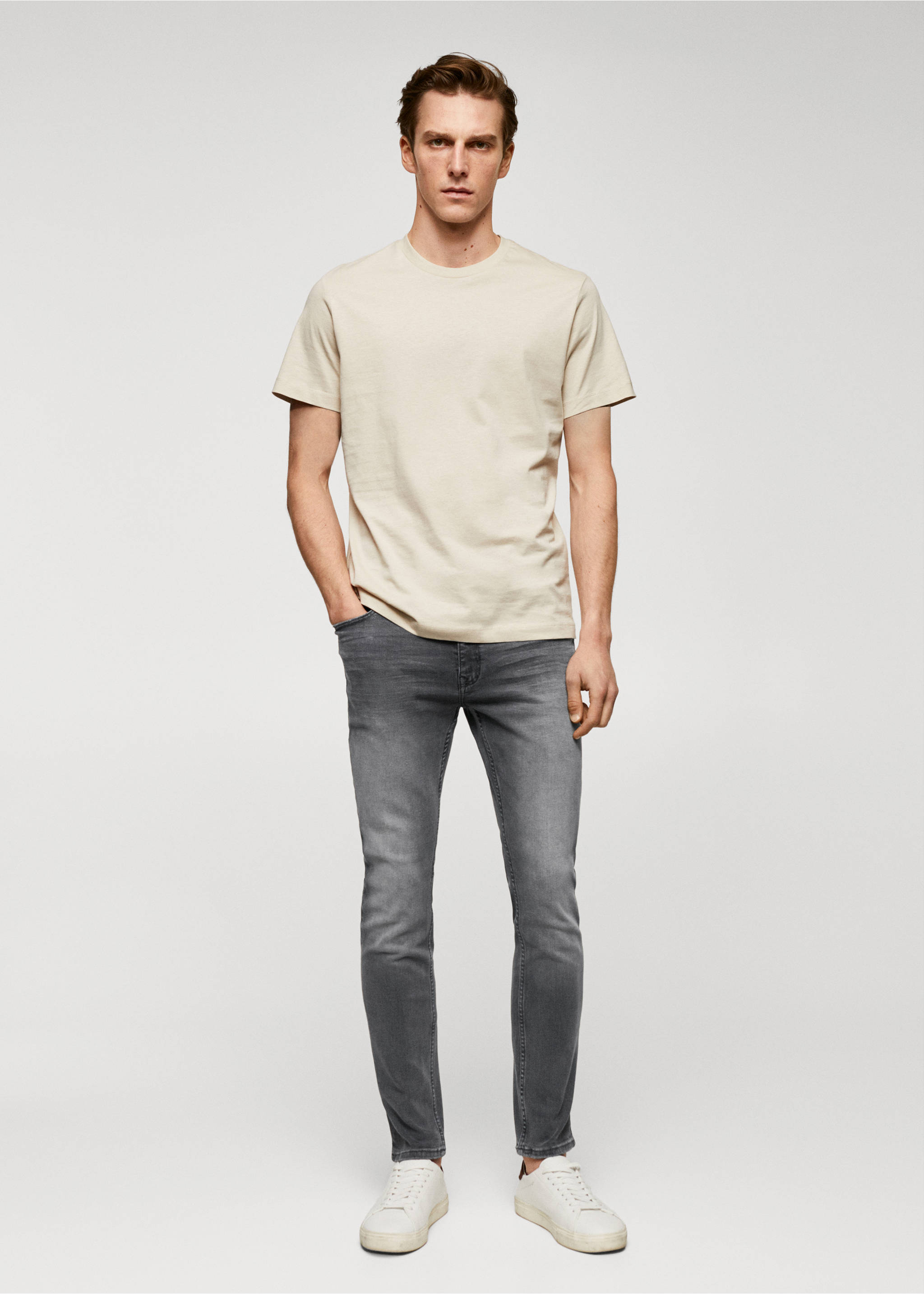 Jeans Jude skinny fit - Plano general, Gris oscuro. Ref: 57010686-00.