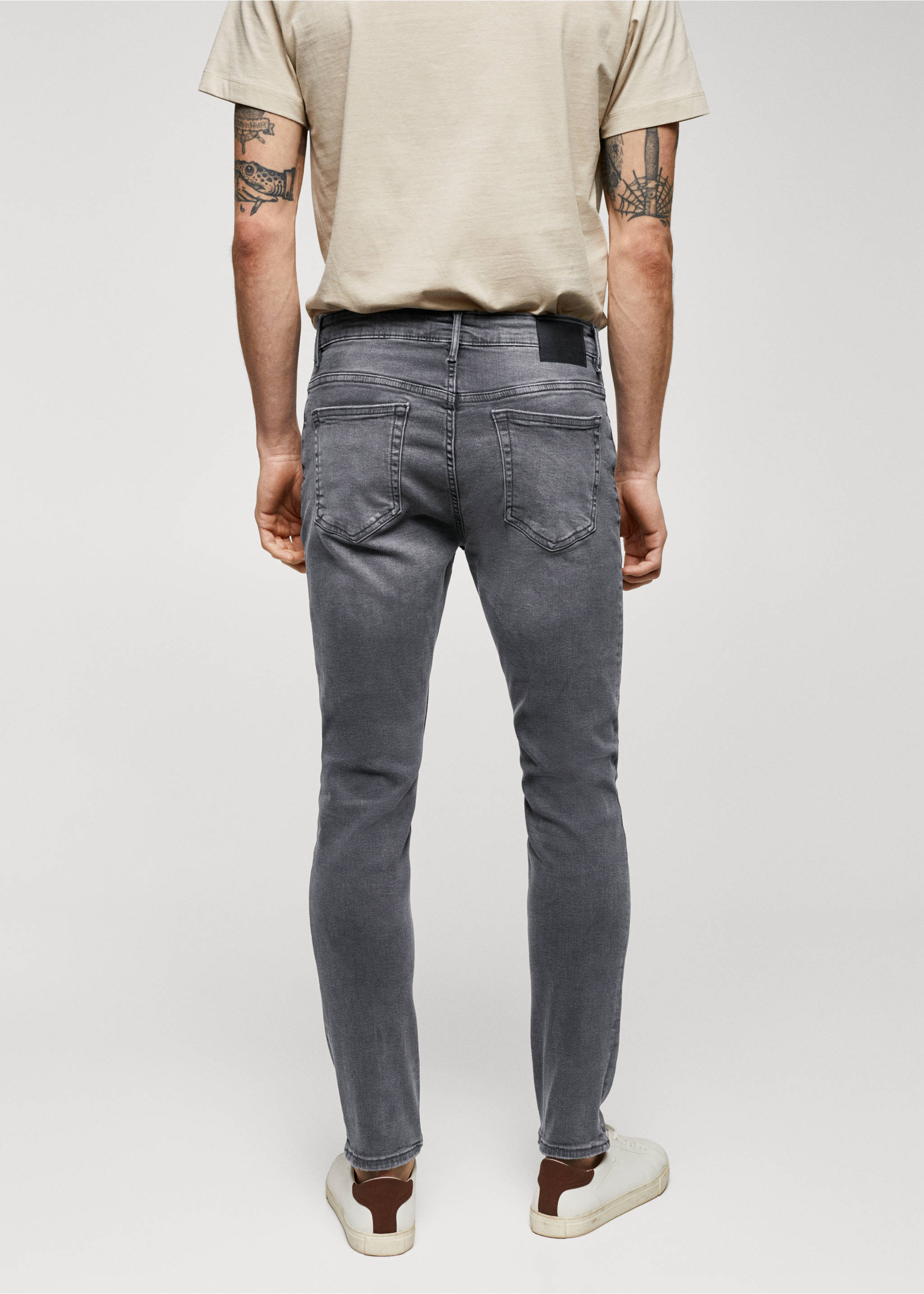 Jeans Jude skinny fit - Reverso del artículo, Gris oscuro. Ref: 57010686-00.