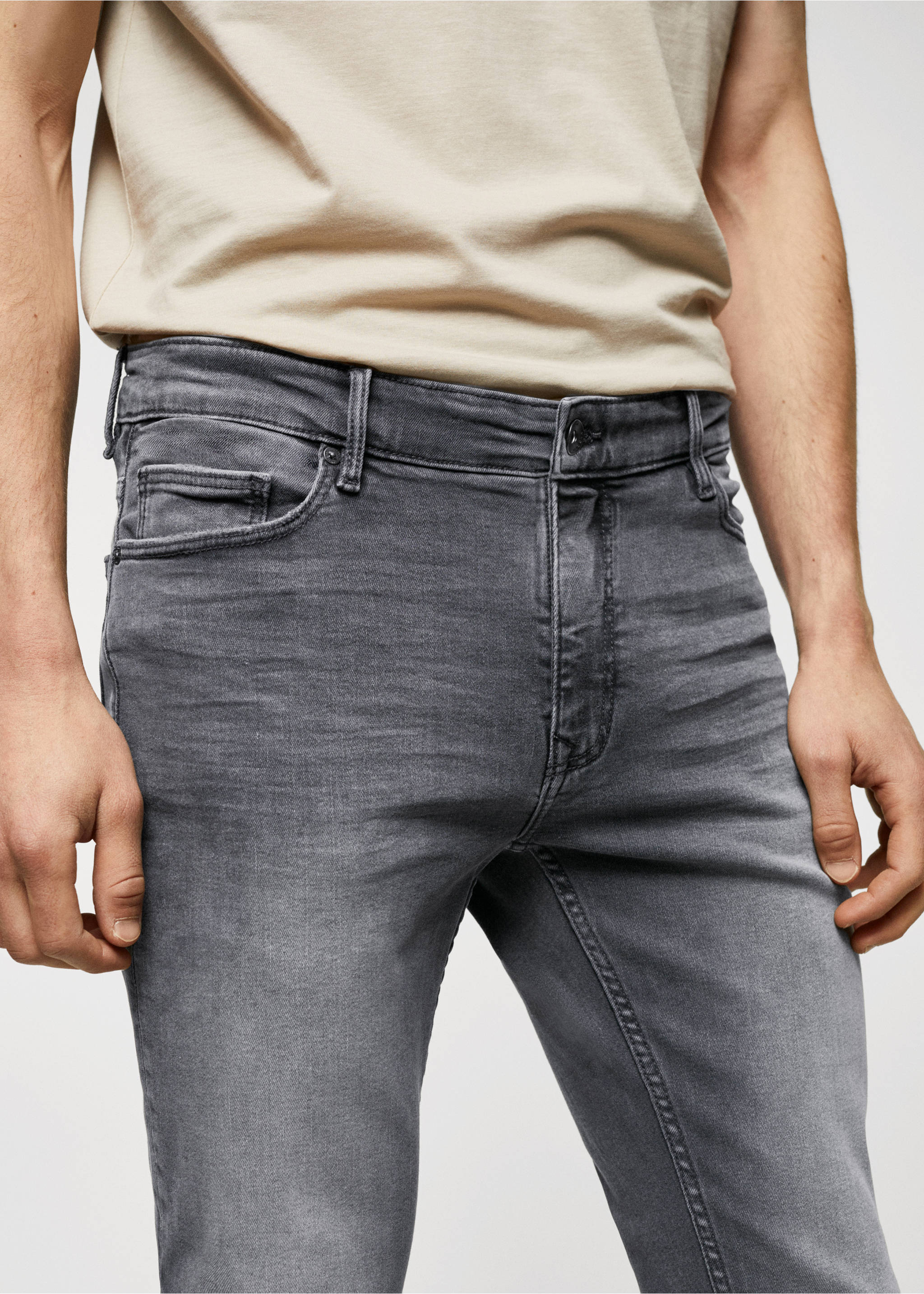 Jeans Jude skinny fit - Detalle del artículo 1, Gris oscuro. Ref: 57010686-00.