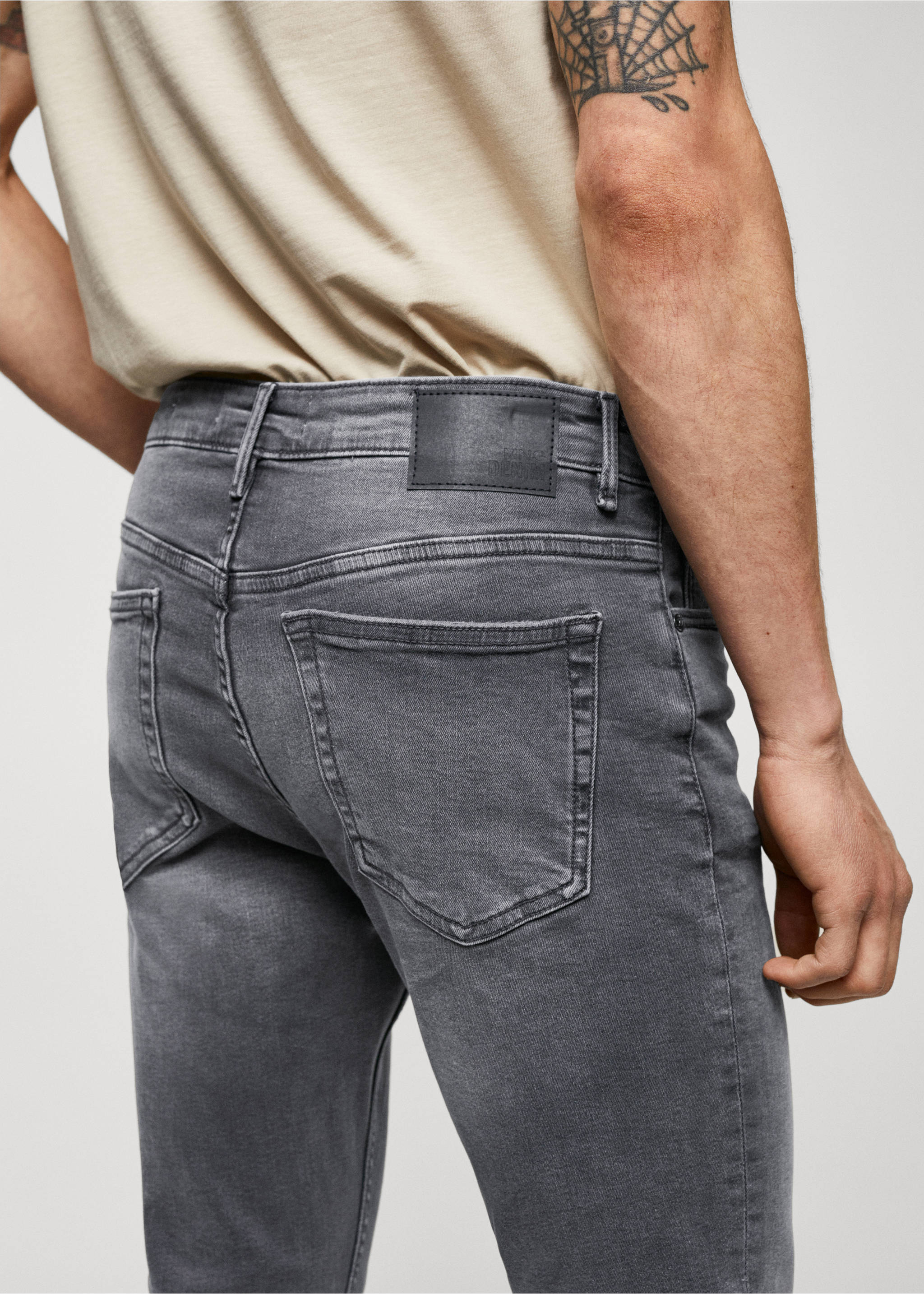 Jeans Jude skinny fit - Detalle del artículo 3, Gris oscuro. Ref: 57010686-00.