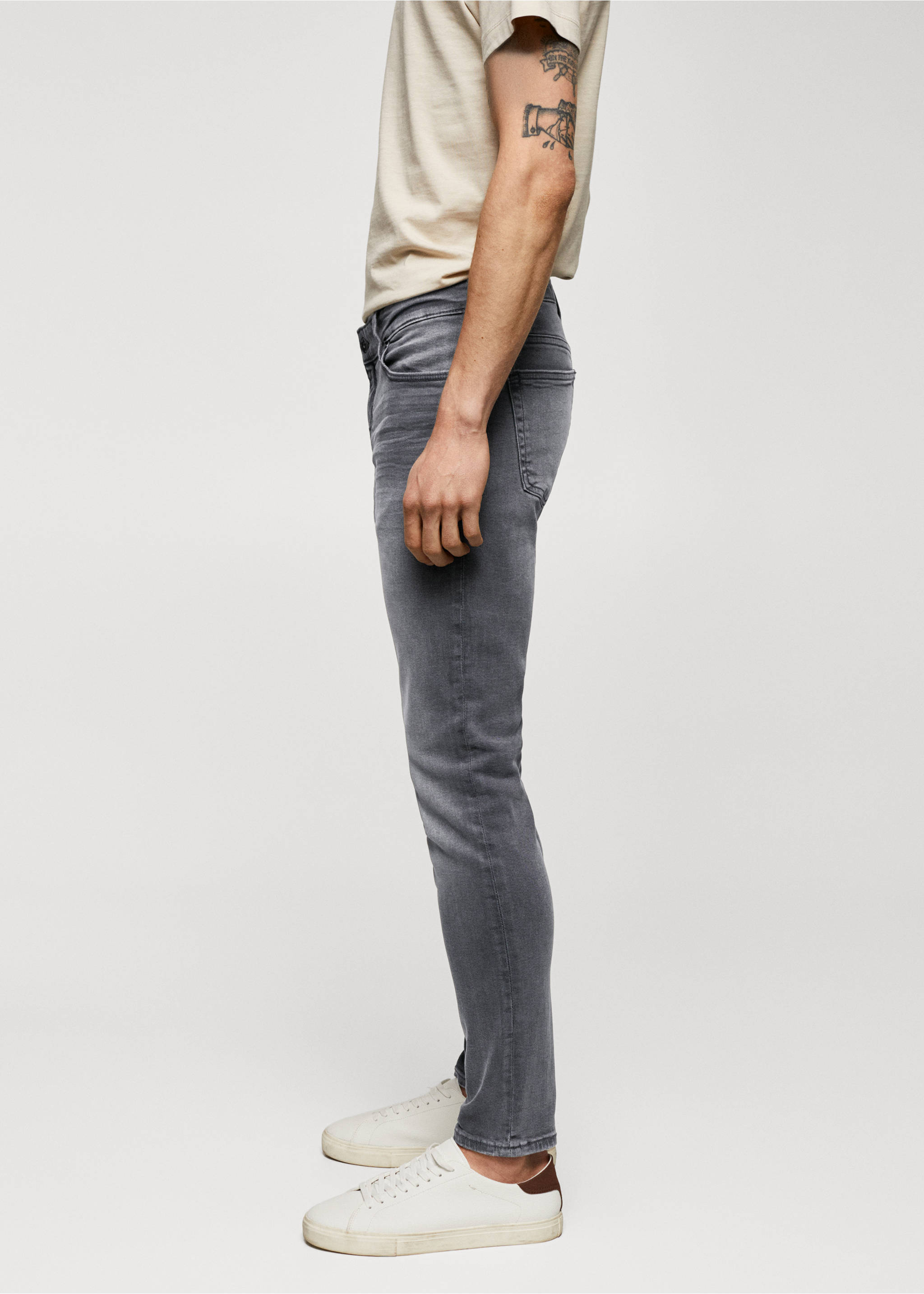Jeans Jude skinny fit - Detalle del artículo 2, Gris oscuro. Ref: 57010686-00.