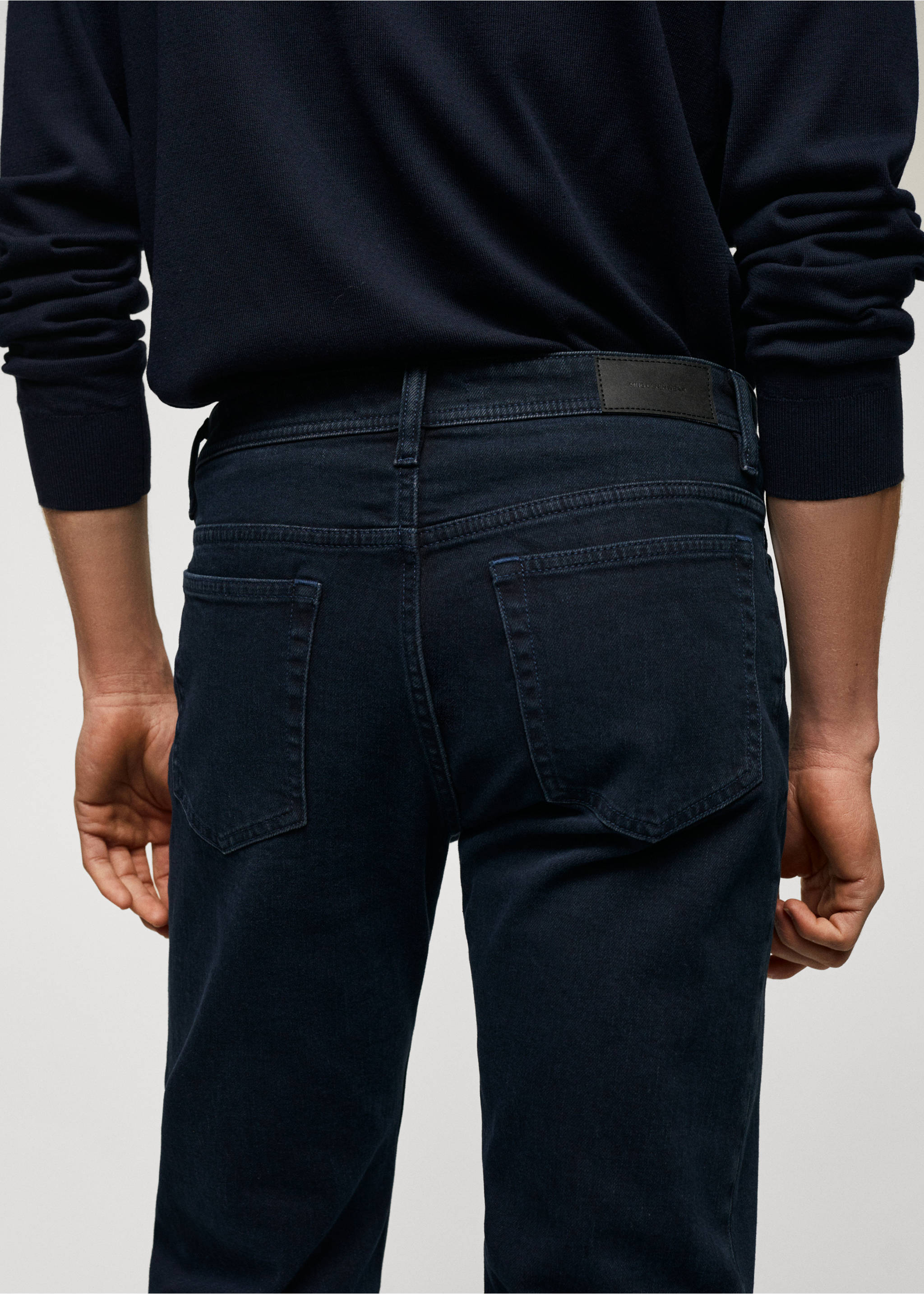 Jeans Jan slim fit - Detalle del artículo 3, Azul oscuro intenso. Ref: 57010688-00.