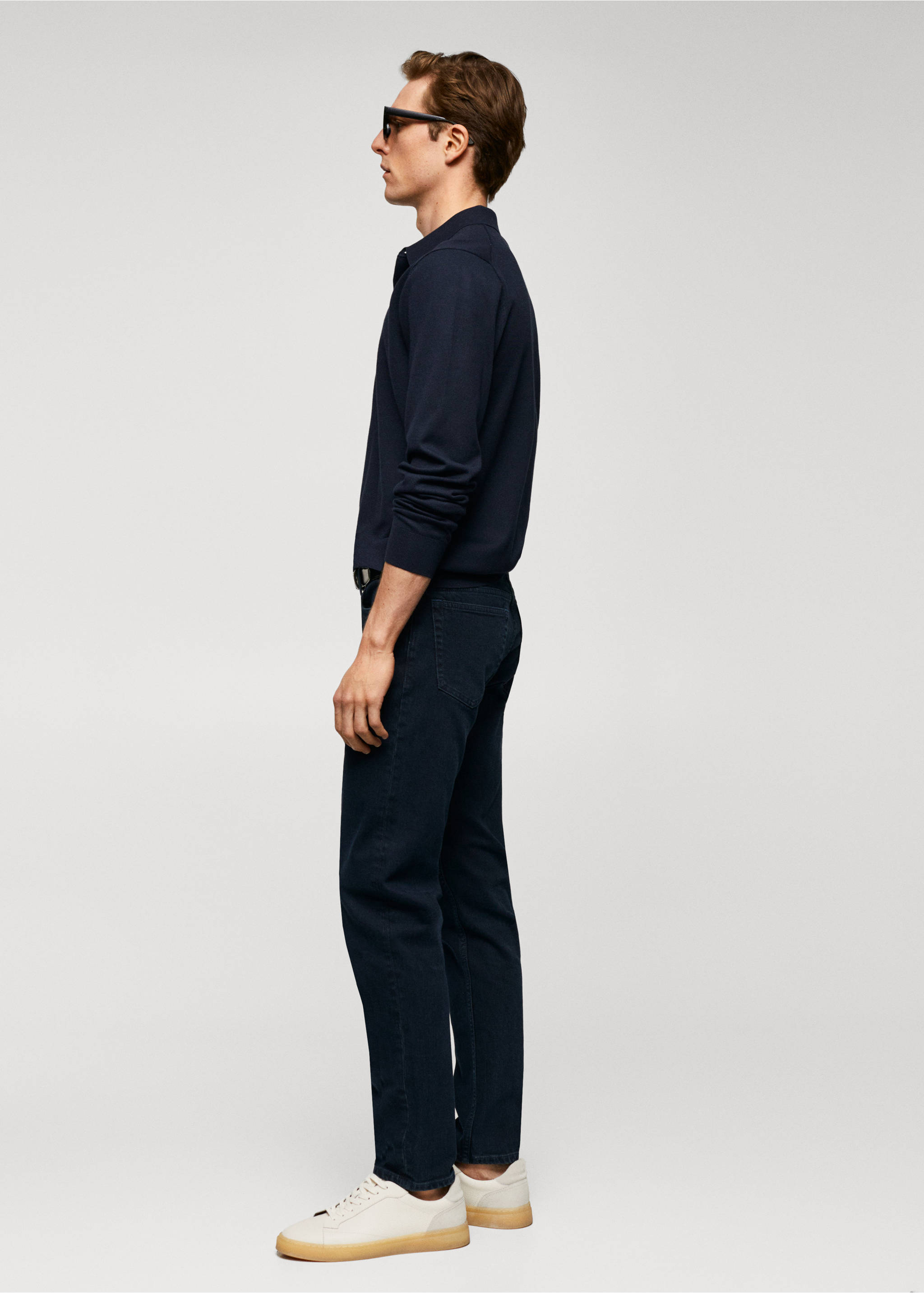 Jeans Jan slim fit - Detalle del artículo 2, Azul oscuro intenso. Ref: 57010688-00.