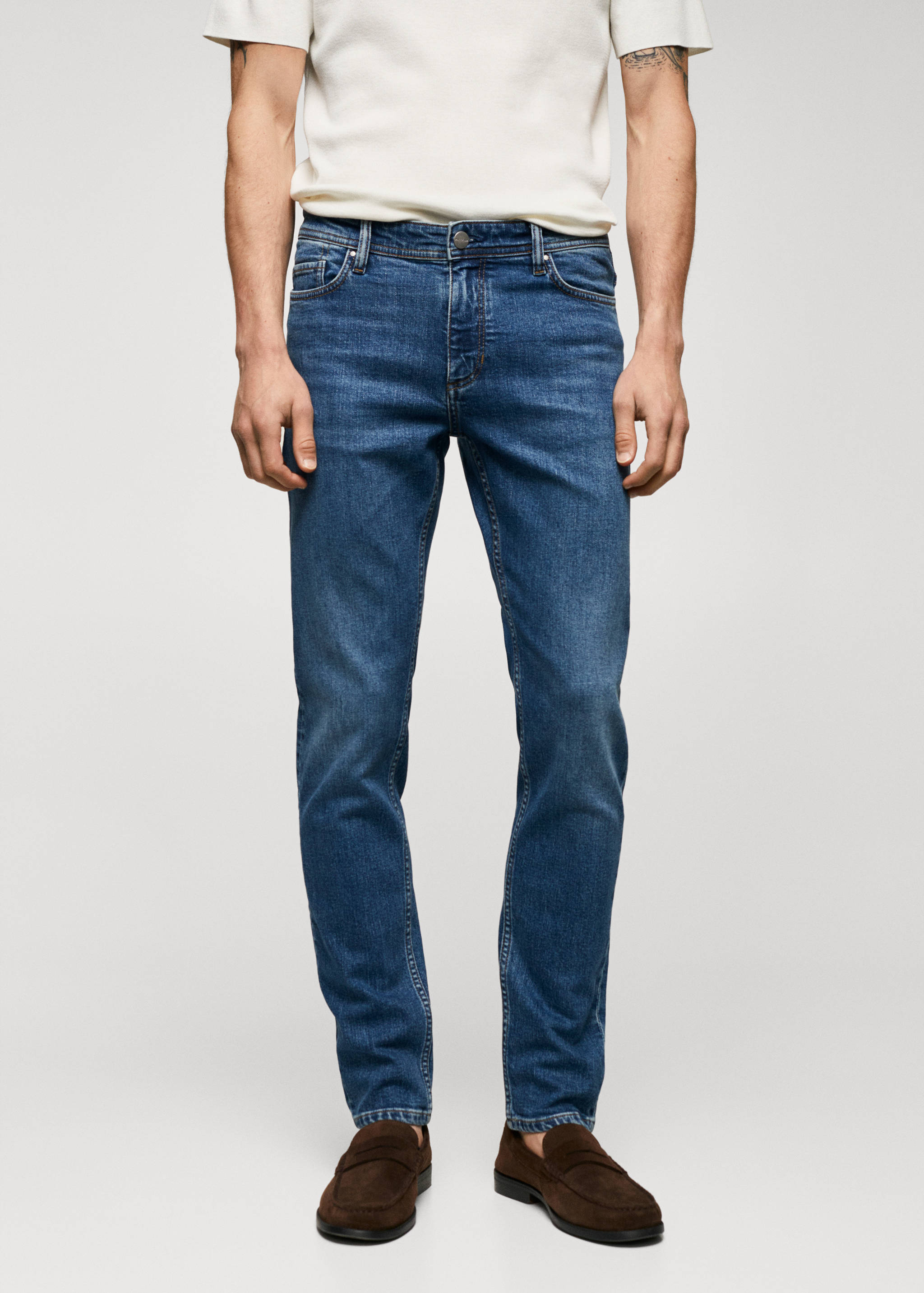Jeans Jan slim fit - Plano medio