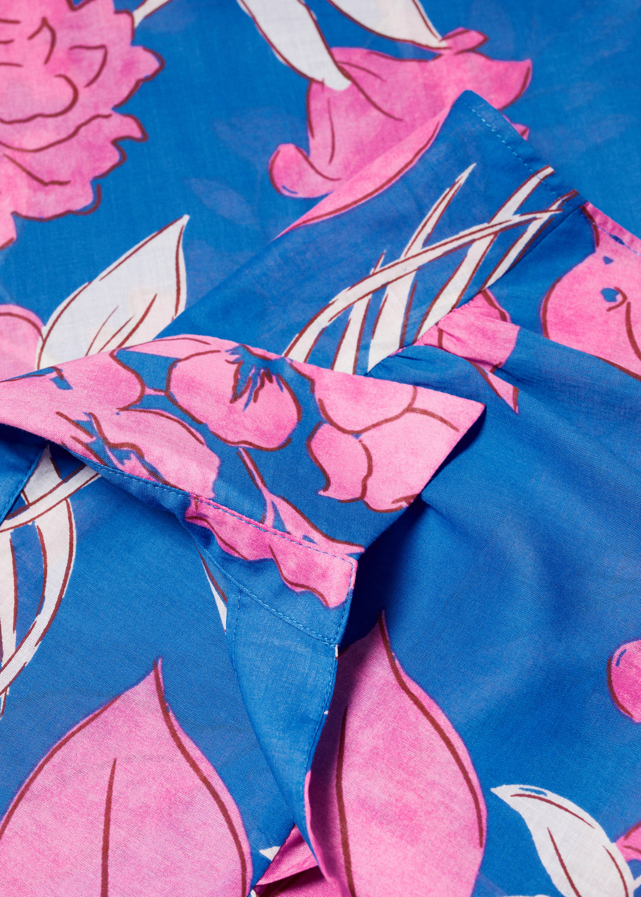 Рубашка без рукавов с принтом - Деталь изделия 8