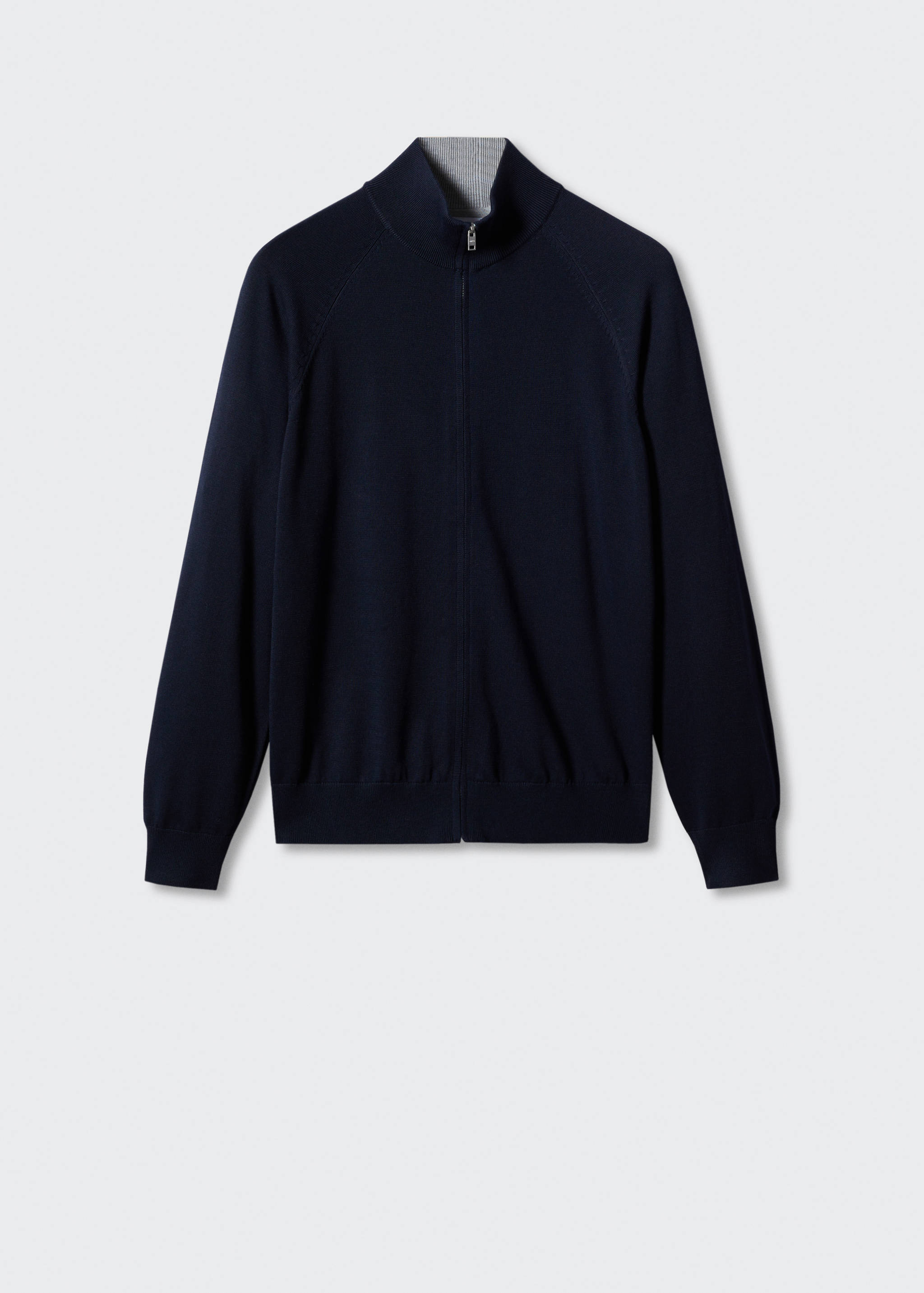 Cardigan coton zippé - Article sans modèle