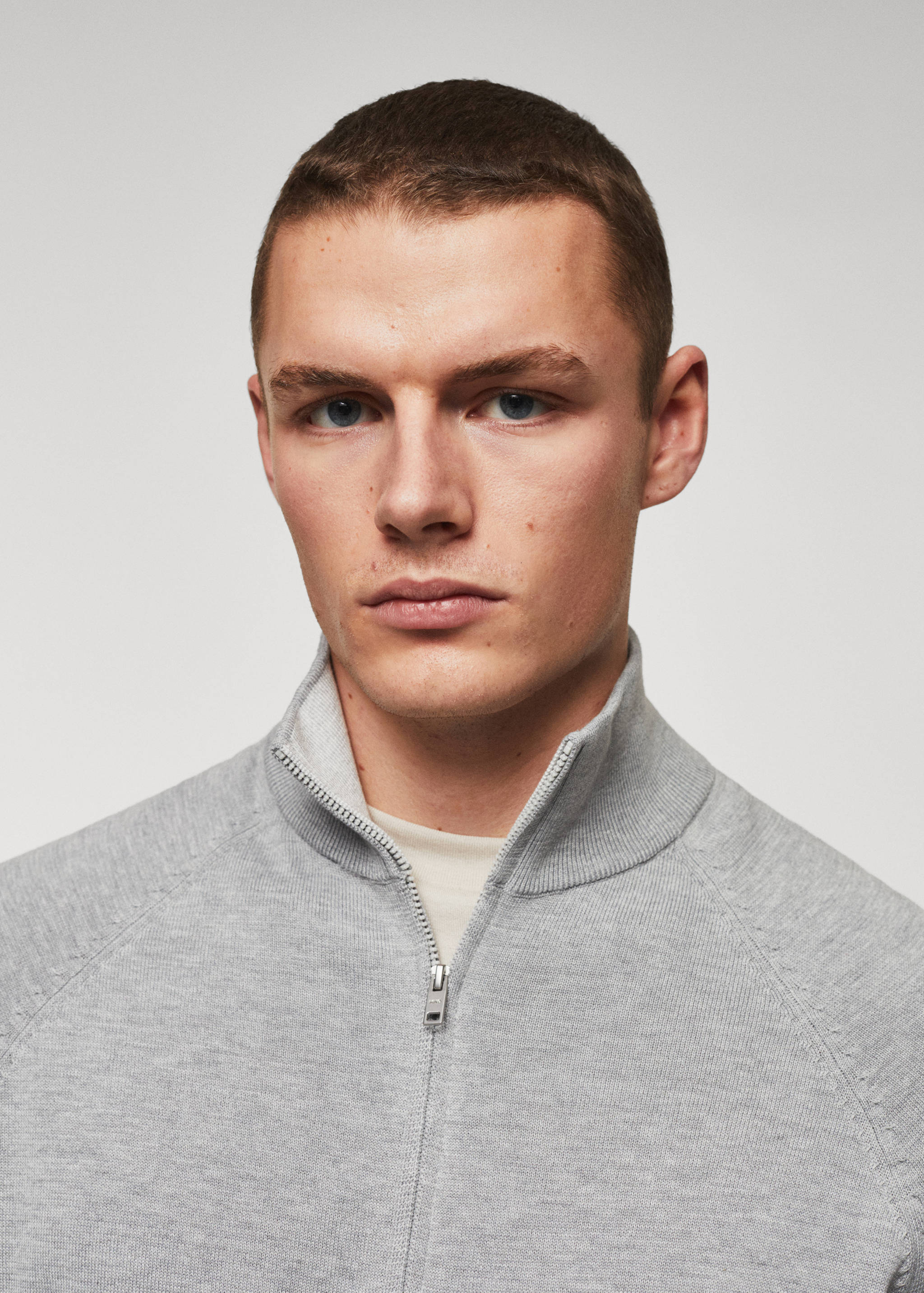 Cardigan coton zippé - Détail de l'article 1