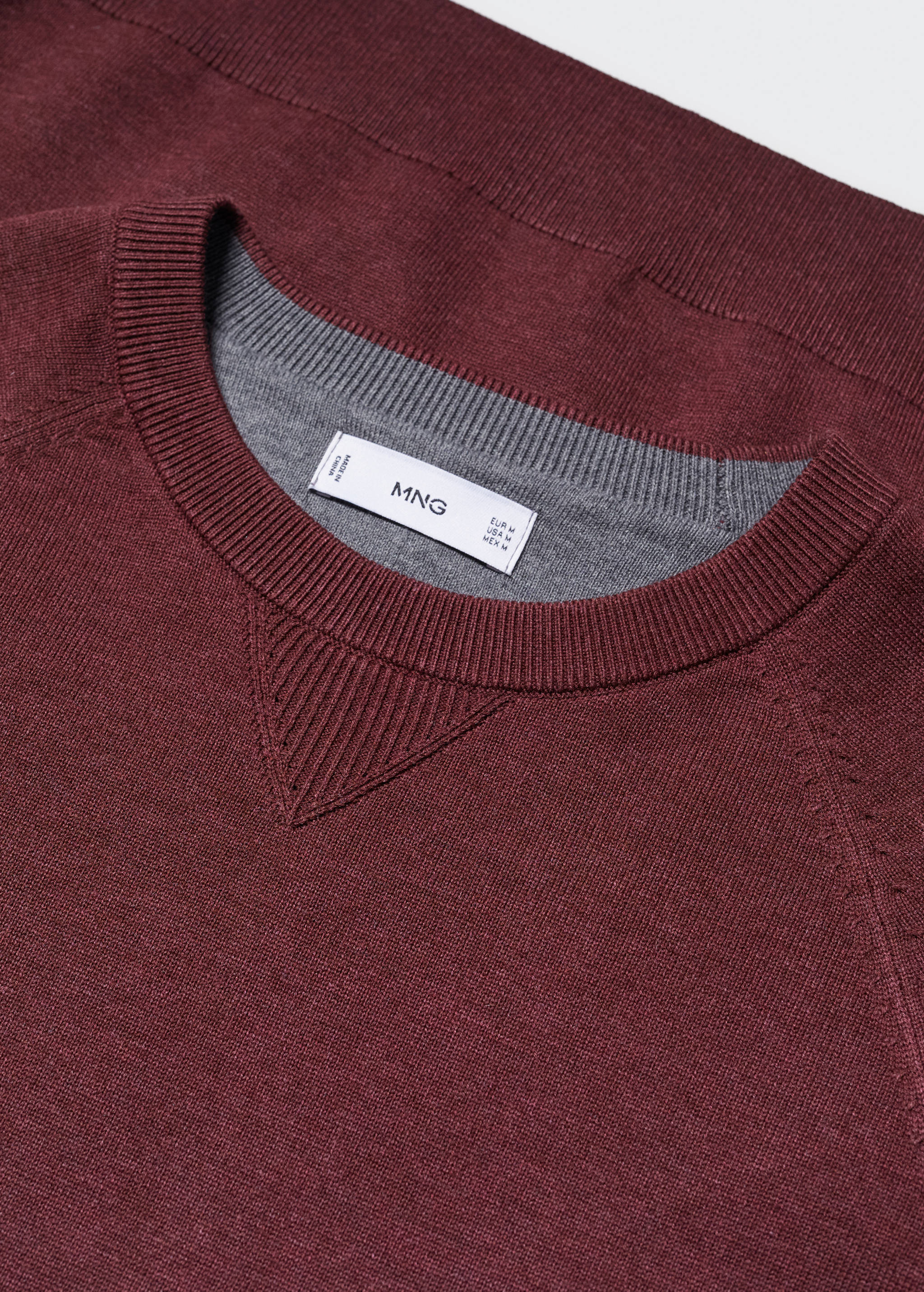 Fine-knit cotton sweater - Details of the article 8