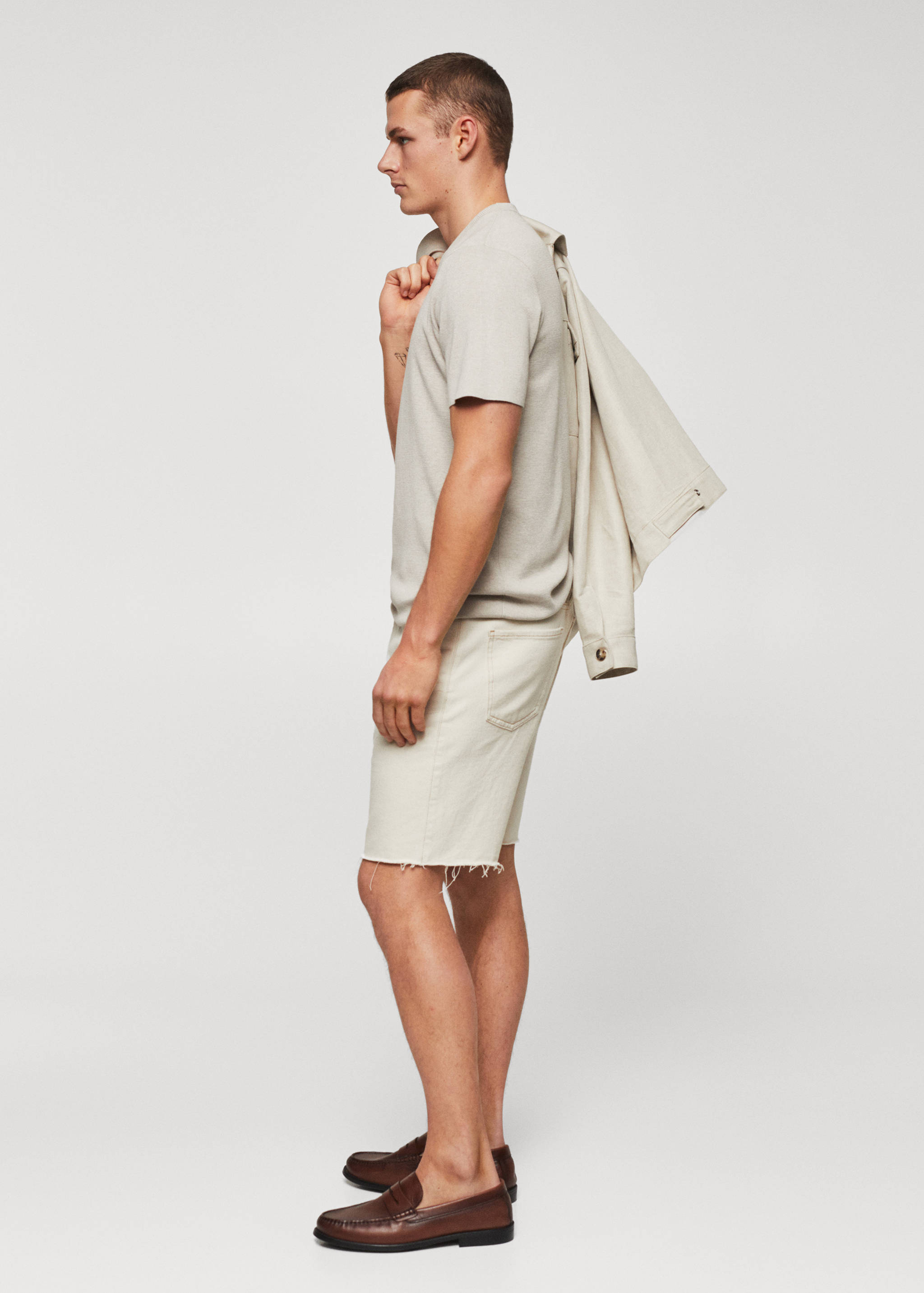 Хлопковая футболка из тонкого трикотажа - Деталь изделия 2