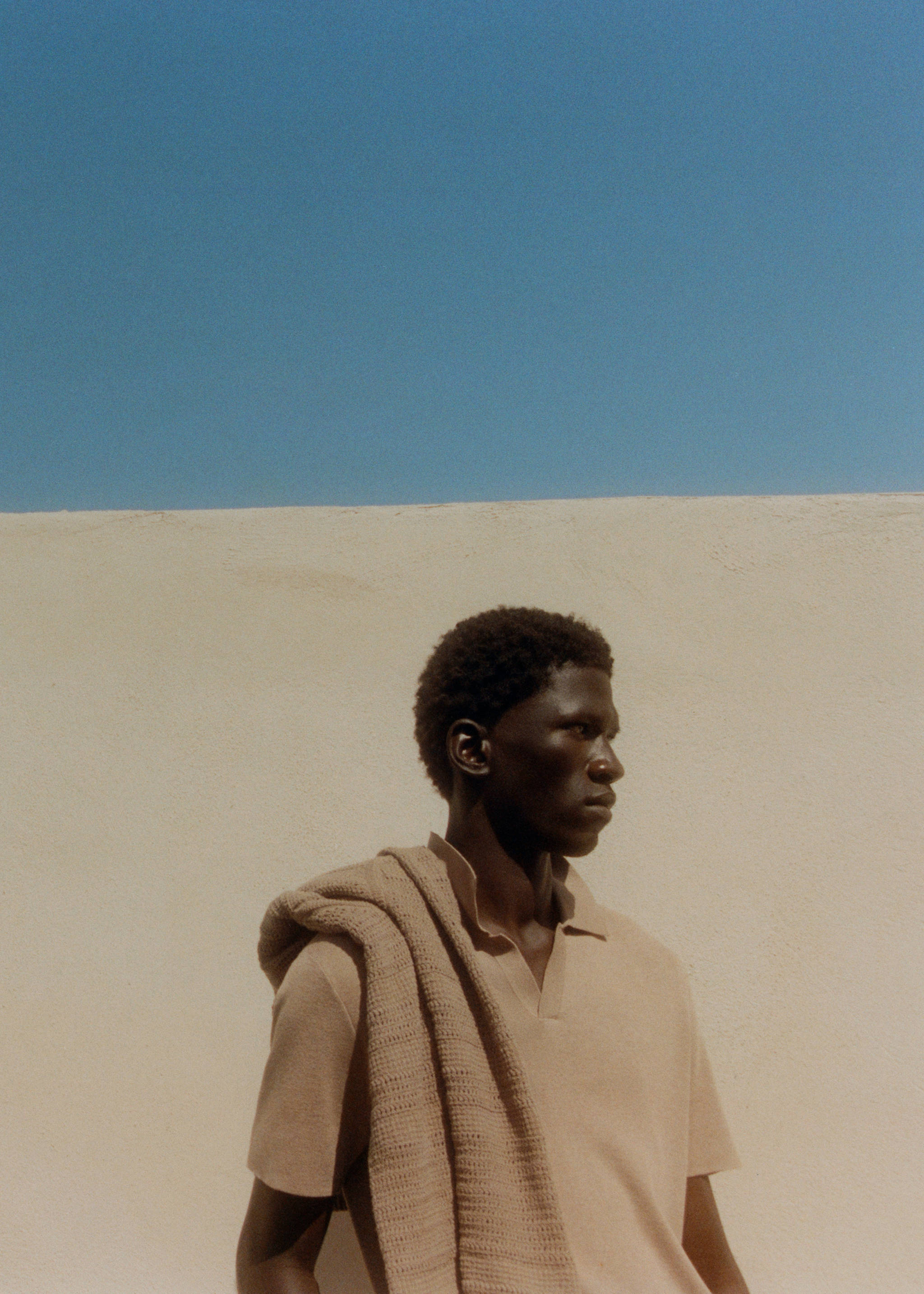 Fine-knit polo shirt - Details of the article 5