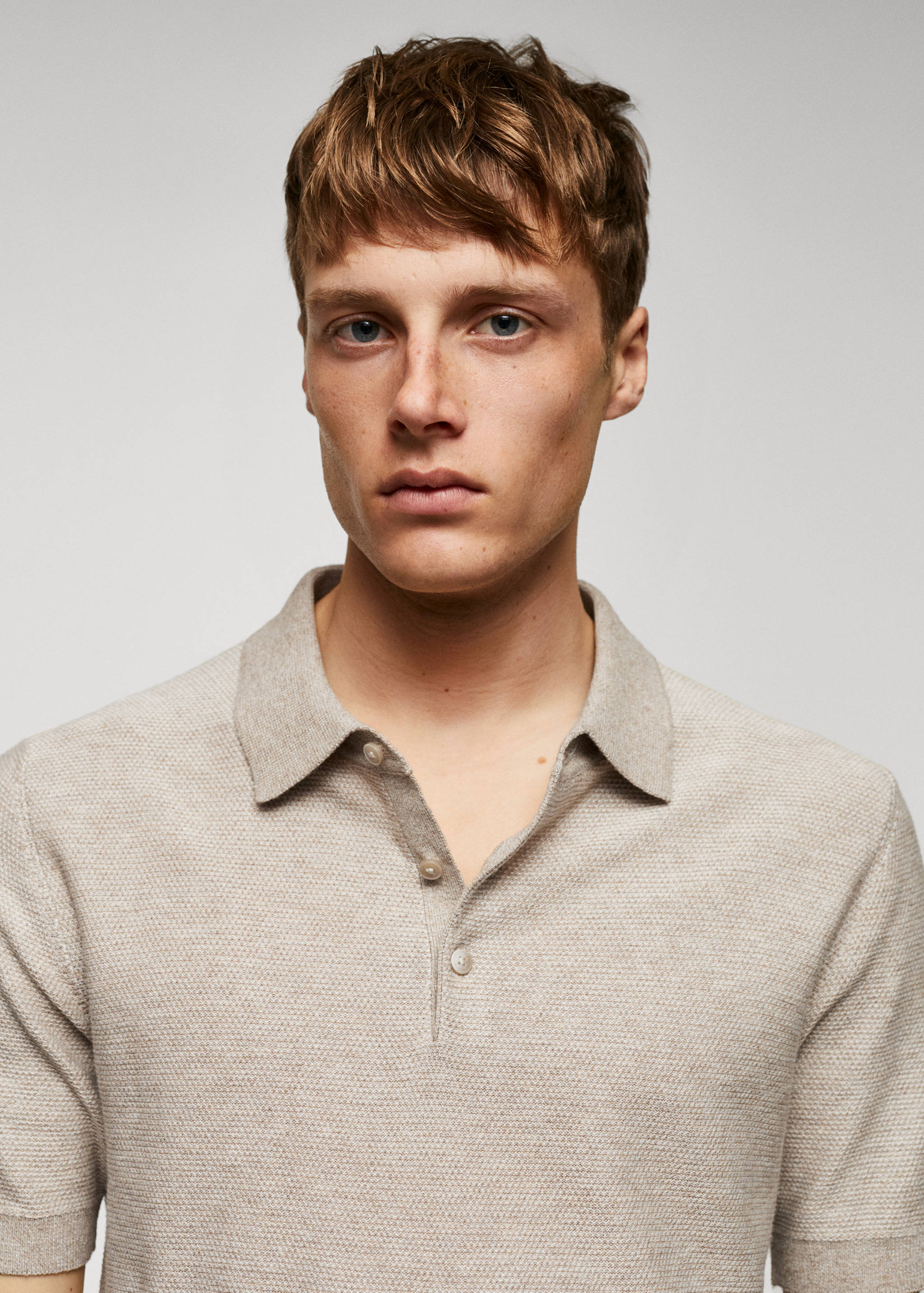 Polo coton structuré - Détail de l'article 1