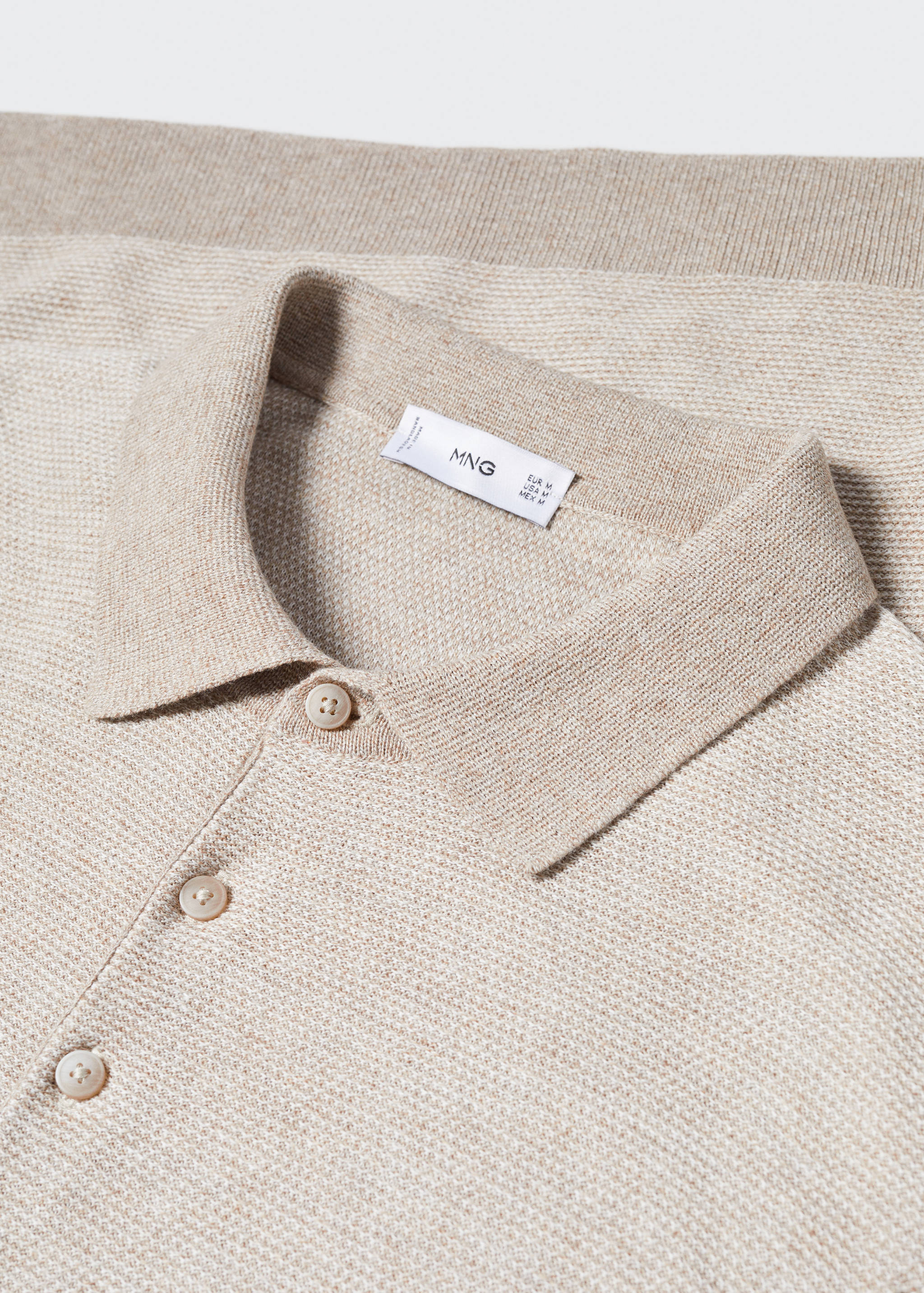 Polo coton structuré - Détail de l'article 8