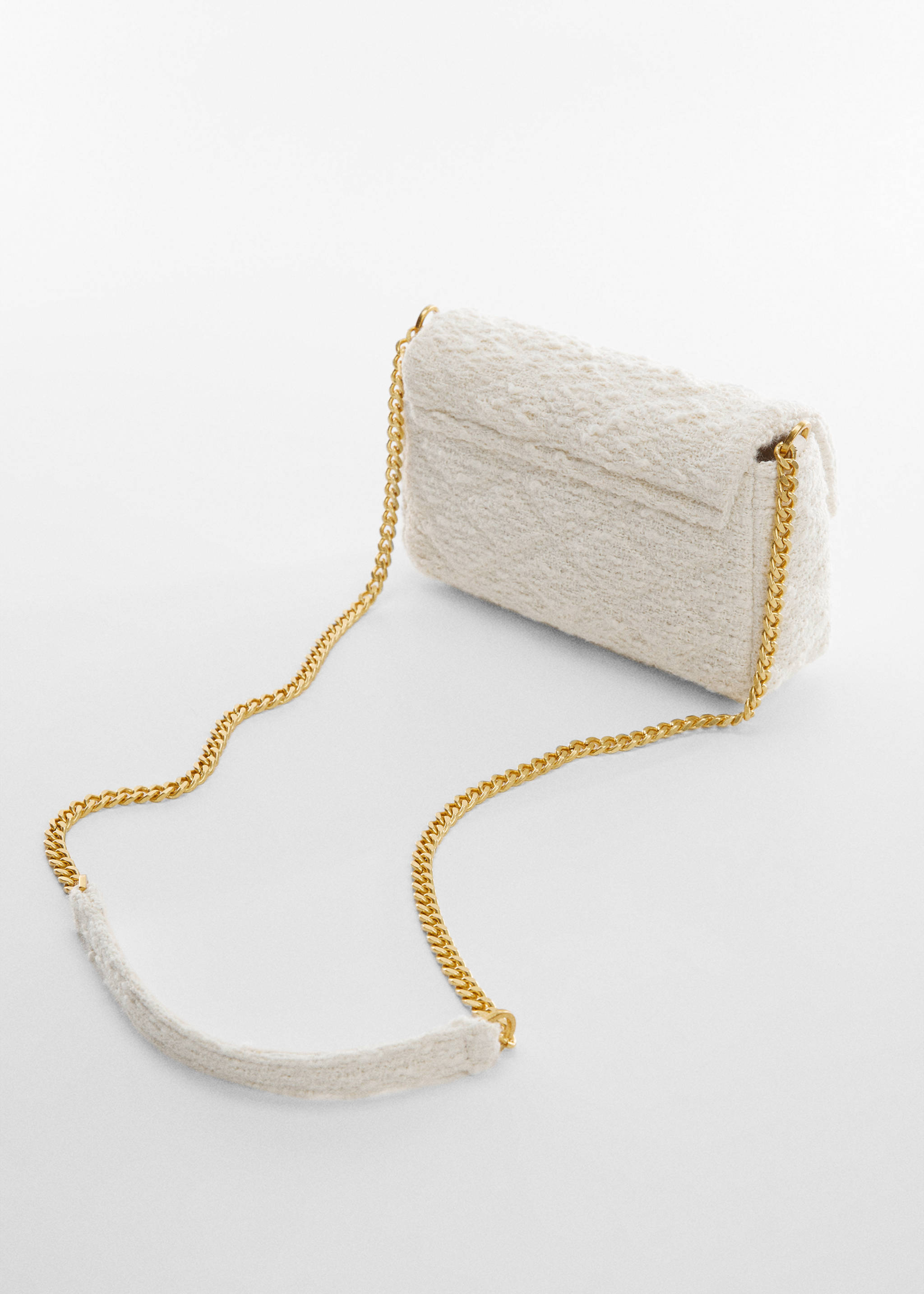 Small textured chain bag - Details of the article 2