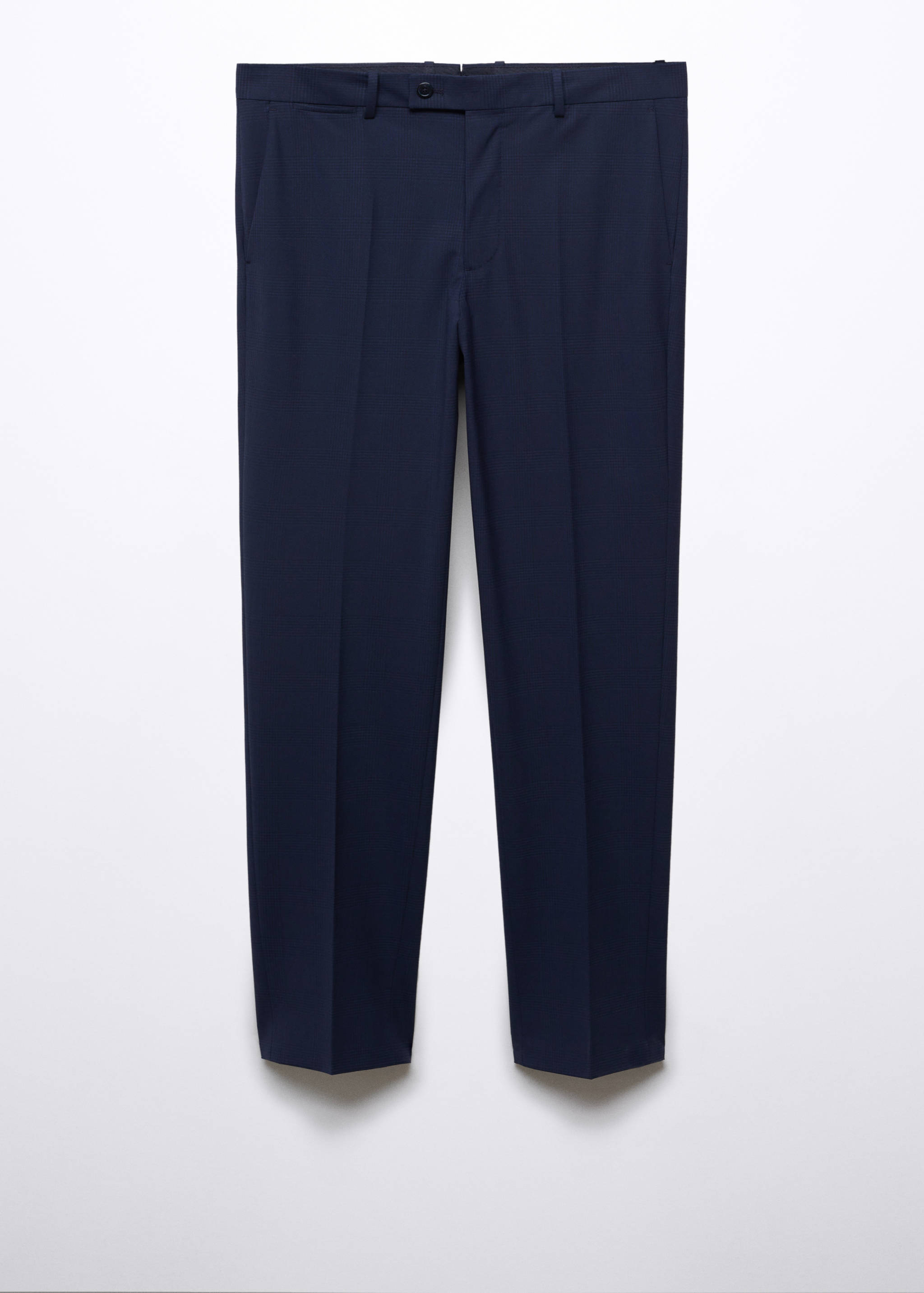 Pantalón traje lana slim fit cuadros - Artículo sin modelo