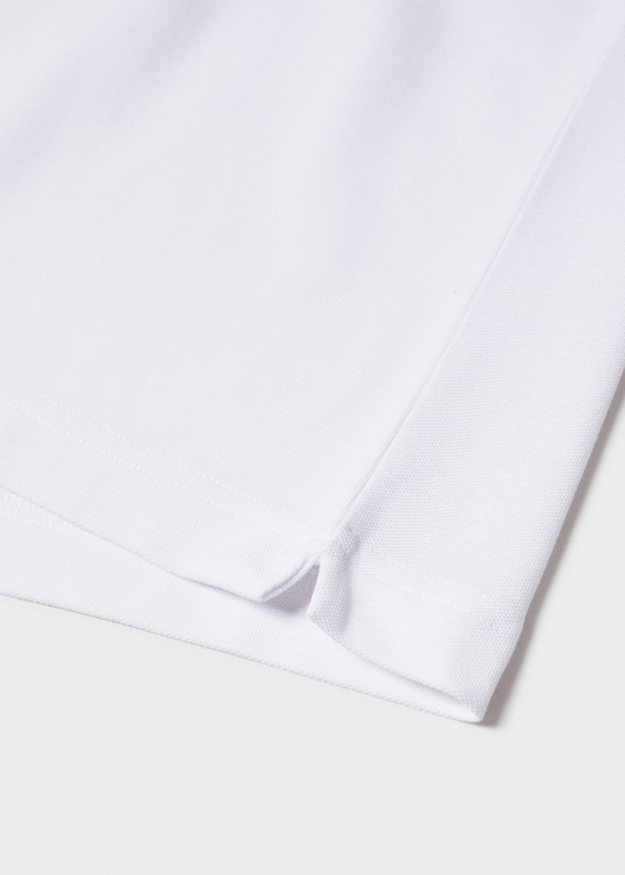 100% cotton pique polo shirt - Details of the article 8