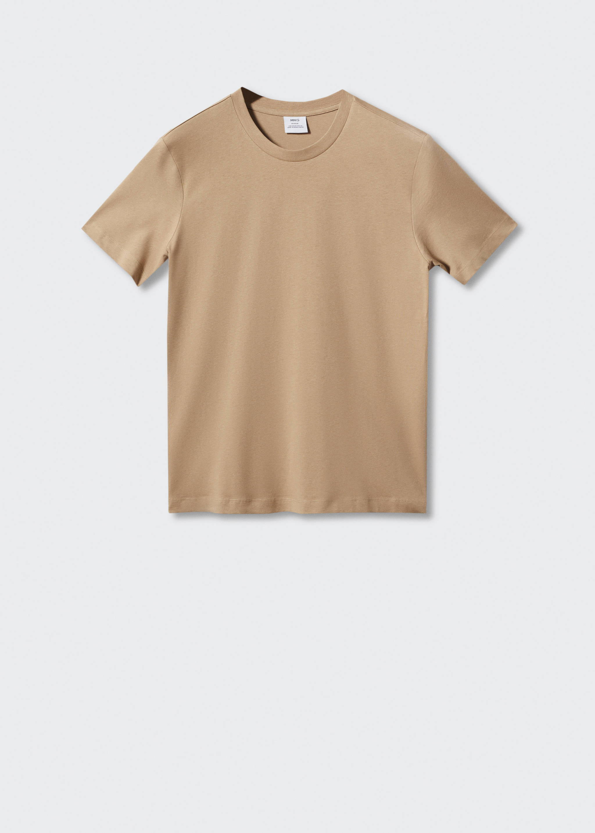 Basic cotton stretch t-shirt - Article without model
