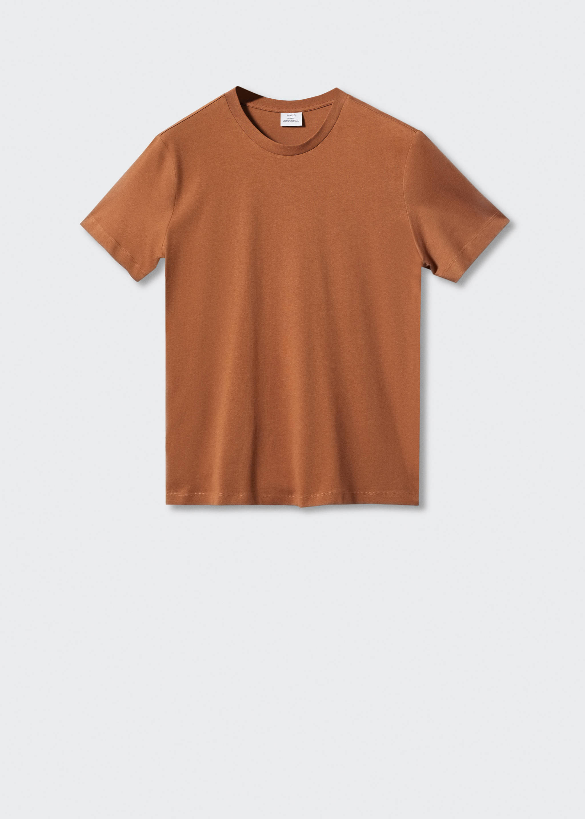 Basic cotton stretch t-shirt - Article without model