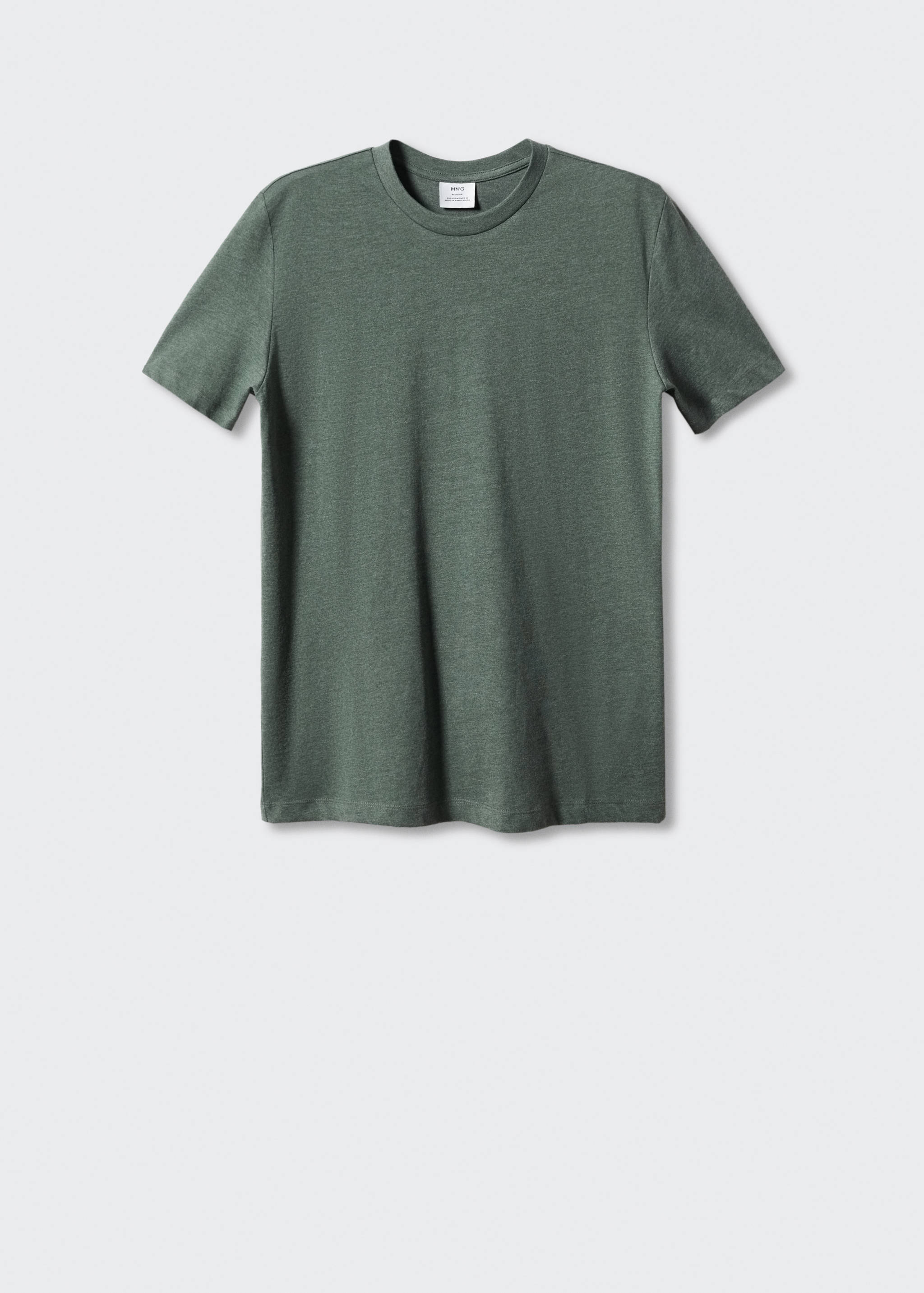 Basic cotton stretch t-shirt - Article without model
