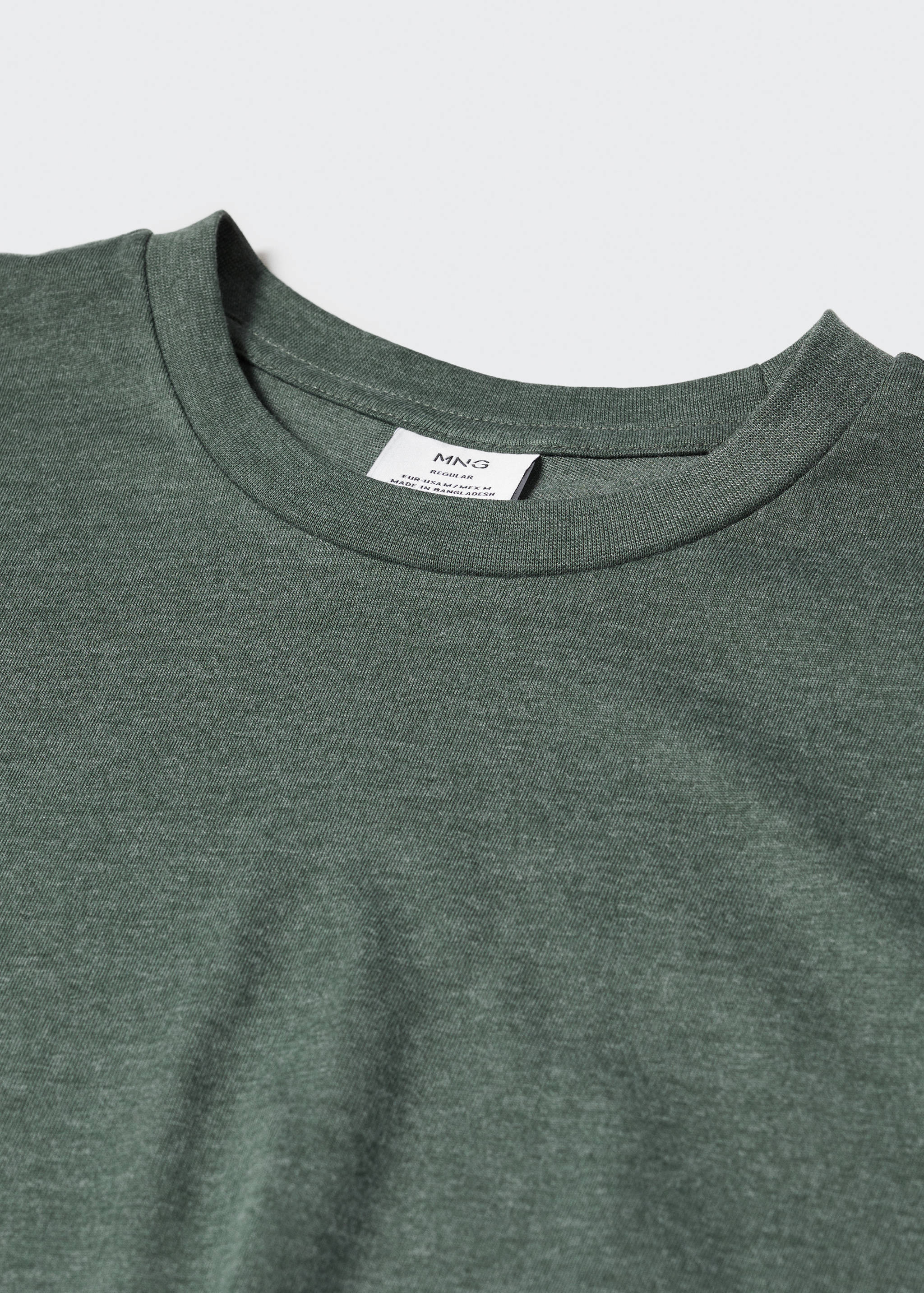 Basic cotton stretch t-shirt - Details of the article 8