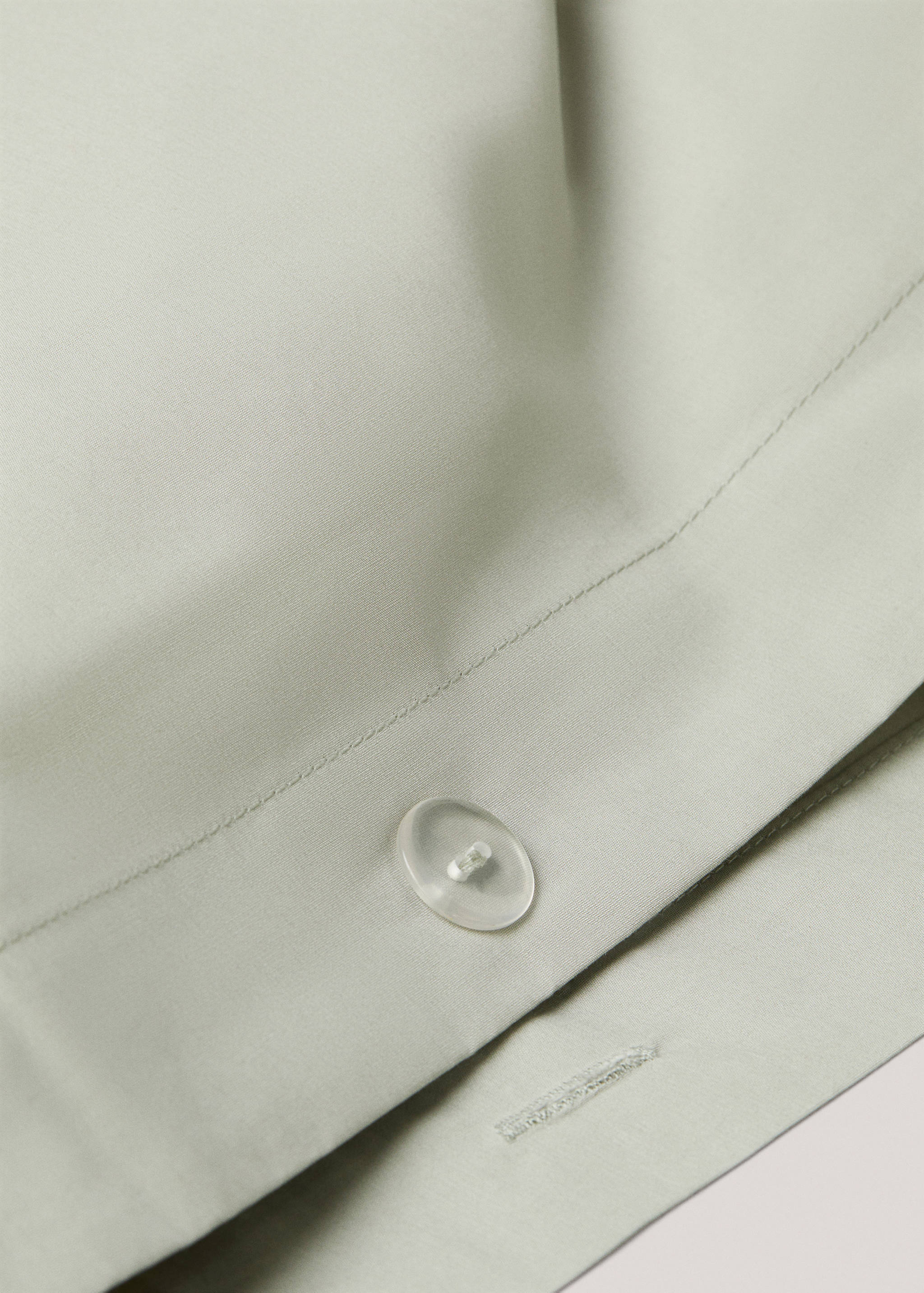 Housse de couette percale de coton 300 fils lit 135 cm - Détail de l'article 1