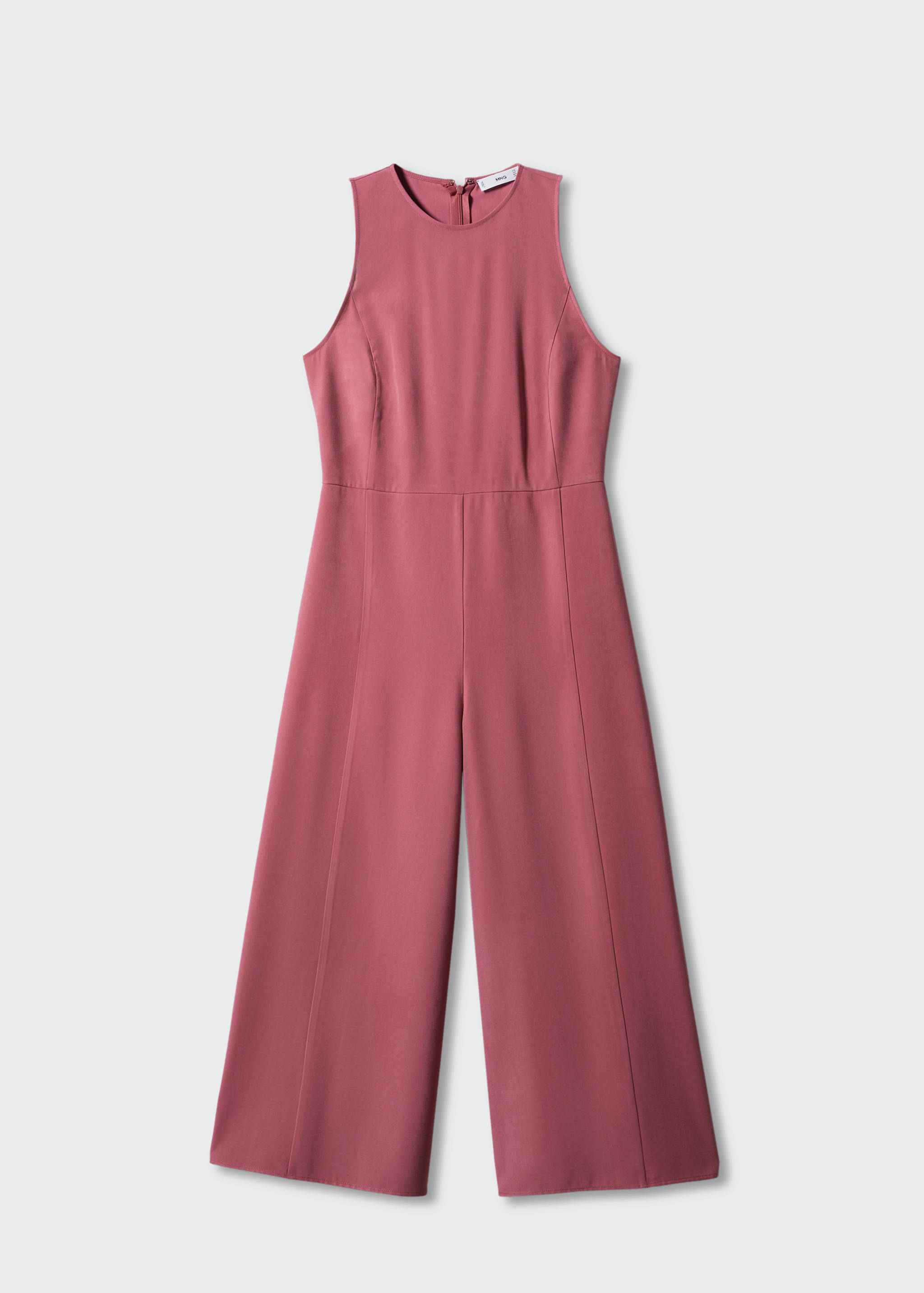Cropped jumpsuit with straps - Article without model