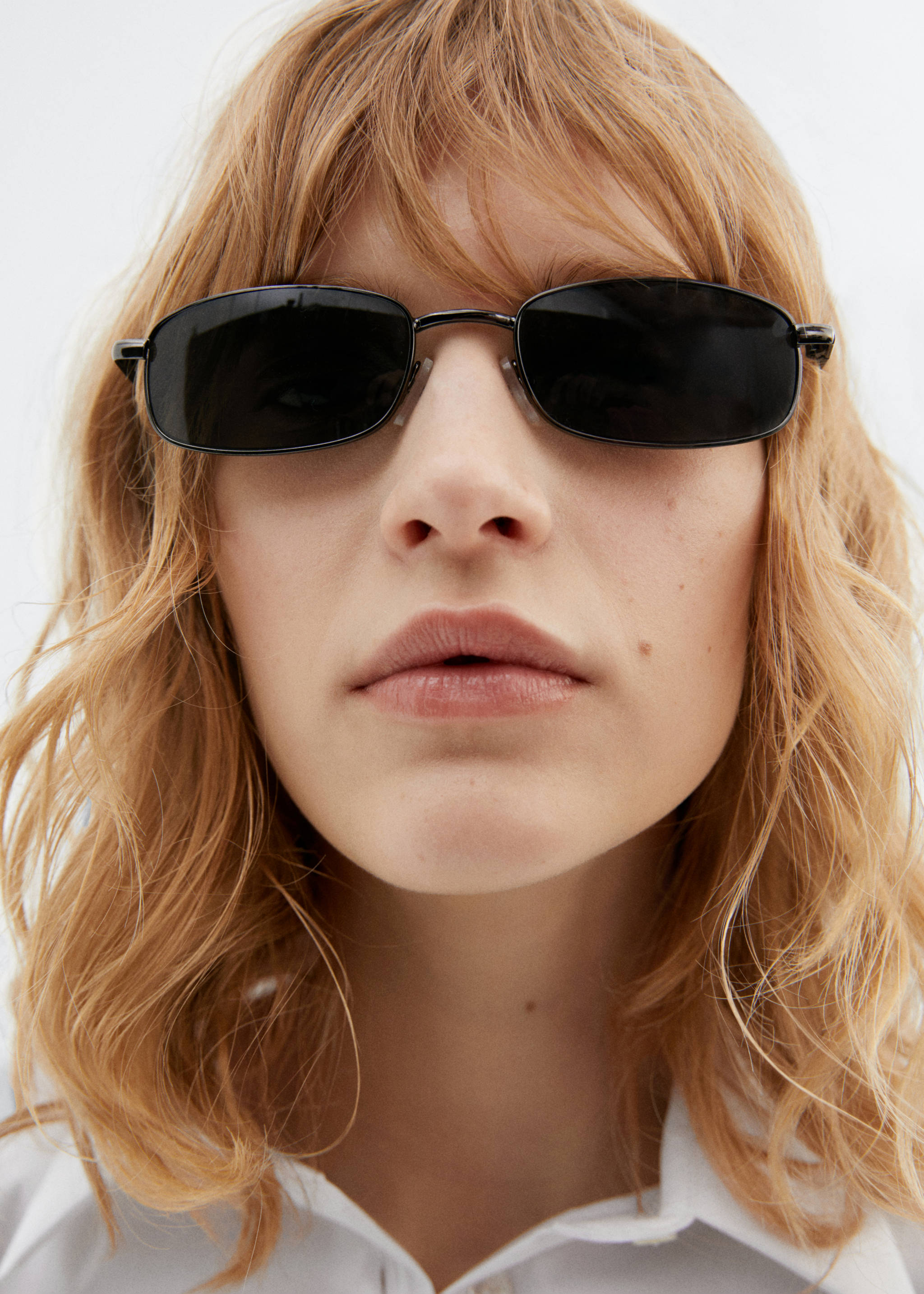 复古太阳眼镜 - null