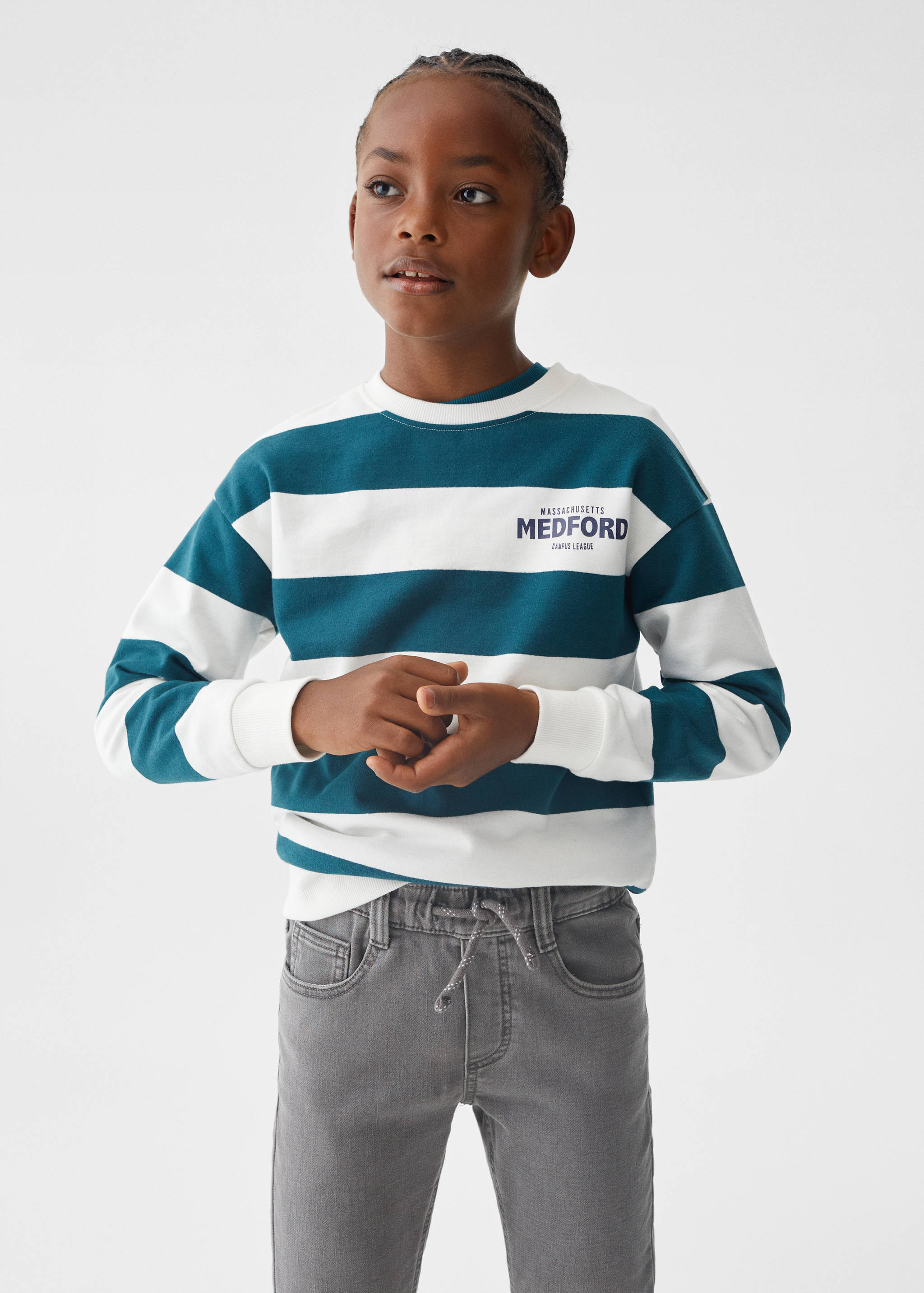 Comfy-fit jeans - Medium plane