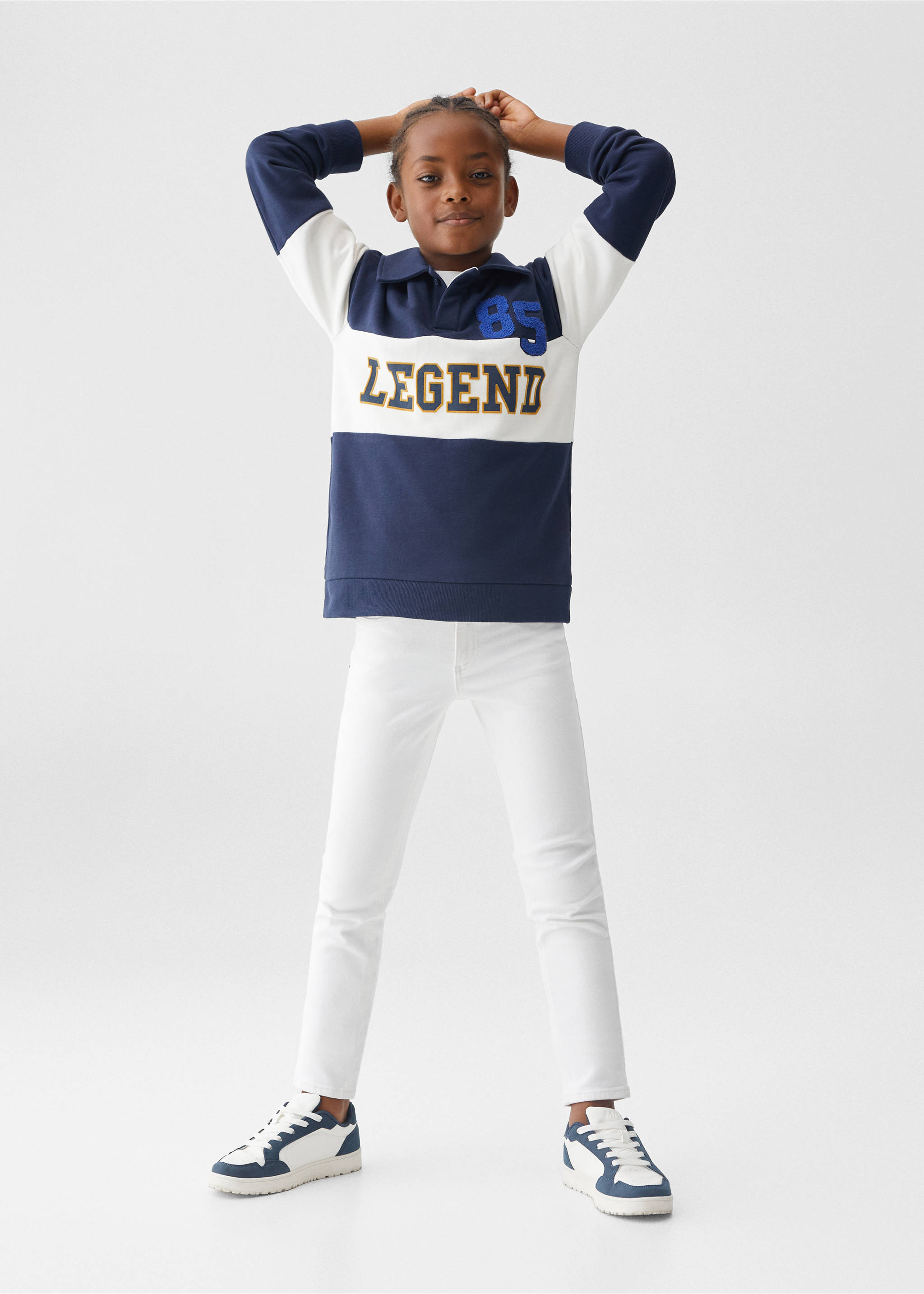 Slim-fit jeans - General plane, White. Ref: 57012522-00.