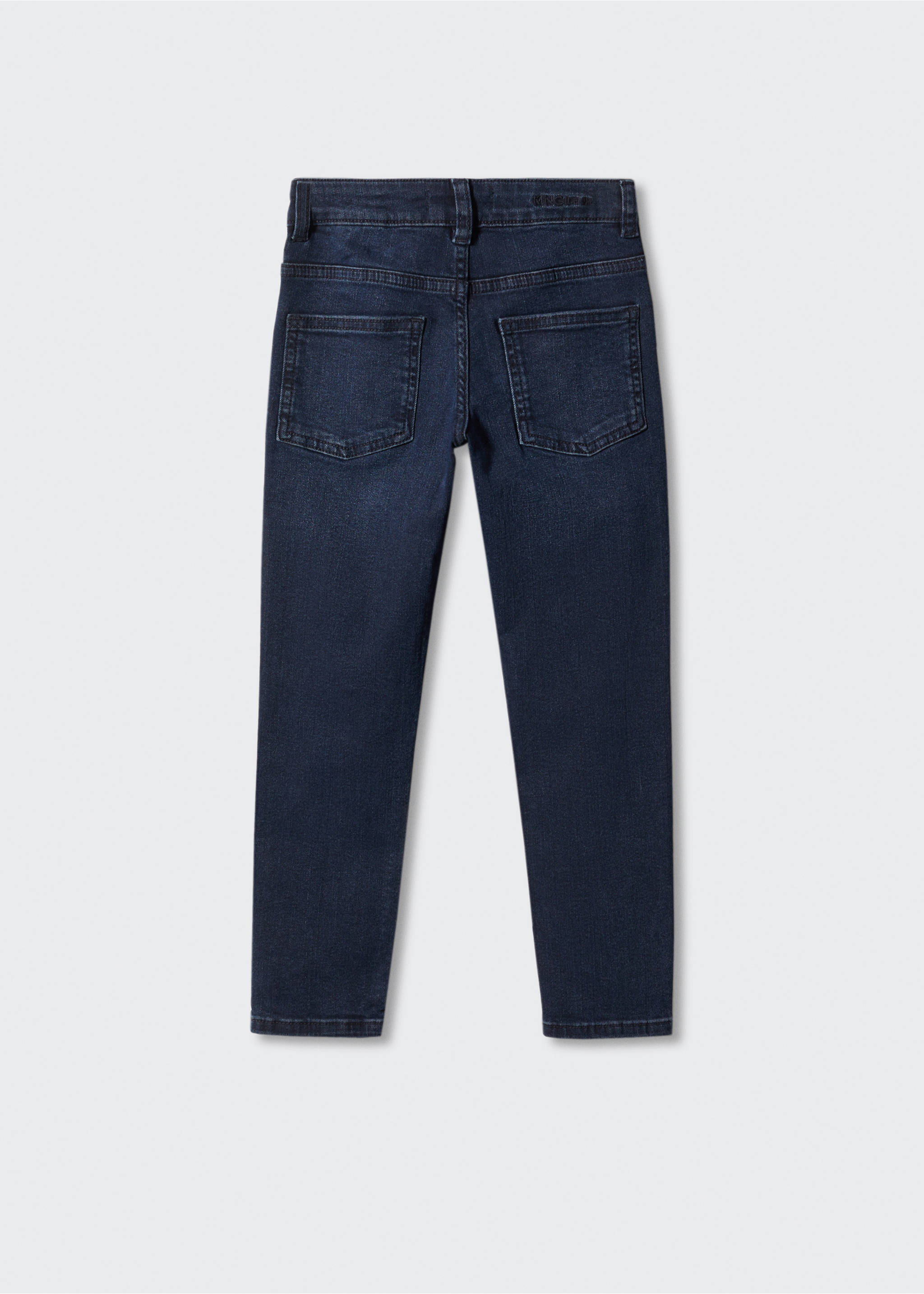 Slim-fit jeans - Reverse of the article, Deep Dark Blue. Ref: 57012522-00.