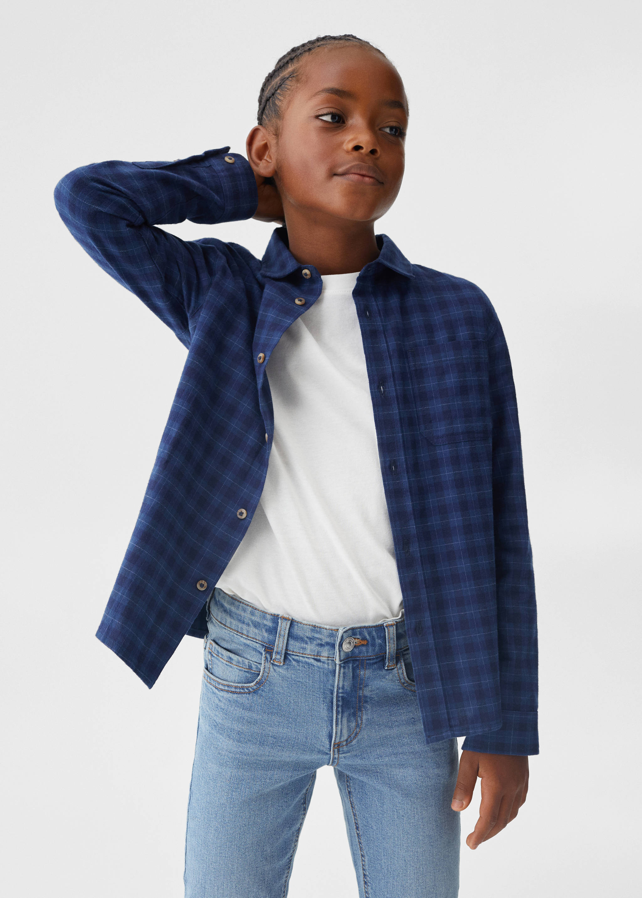 Slim-fit jeans - Medium plane