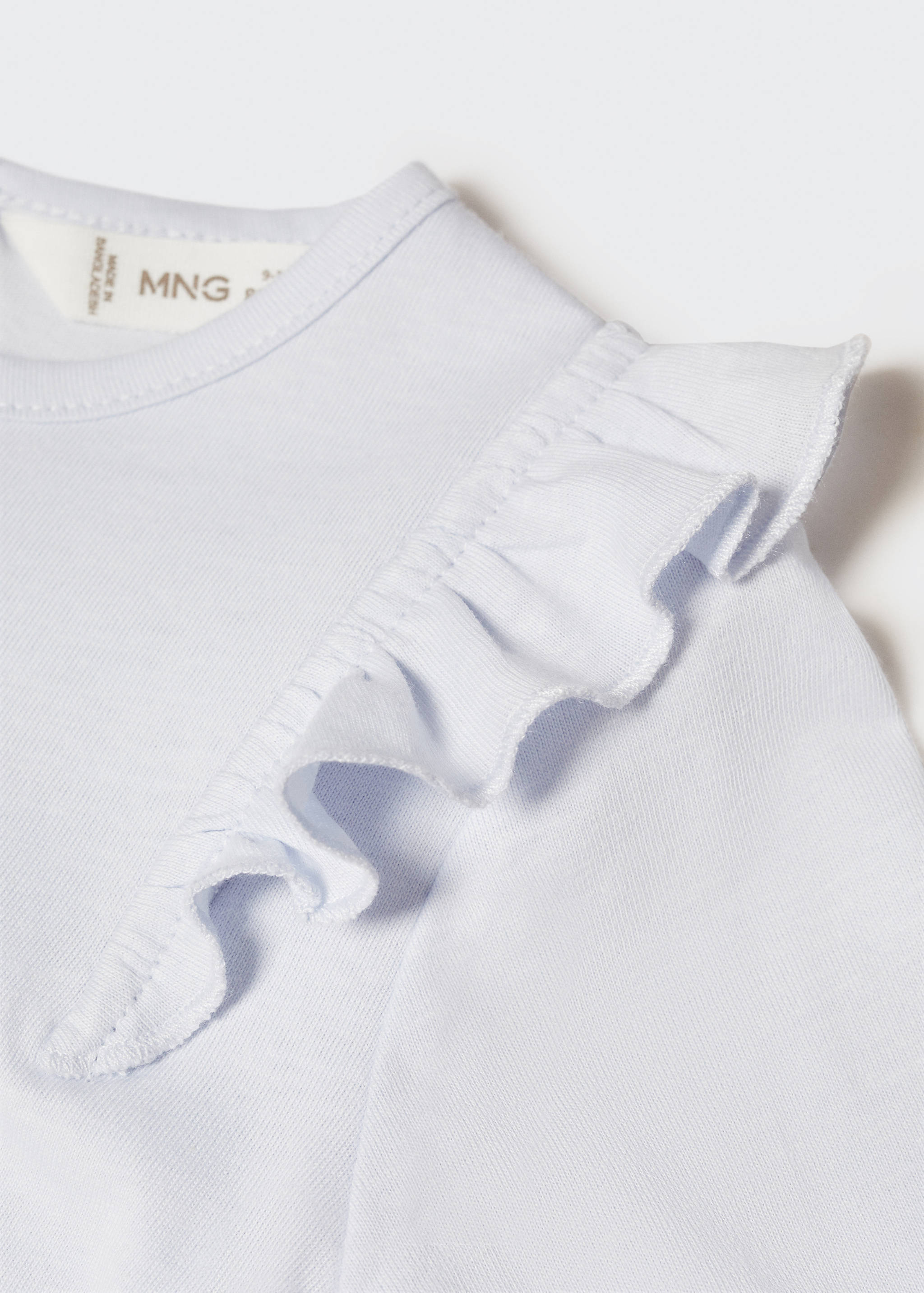 Long -sleeved t-shirt with ruffles - Детальніше про товар 8