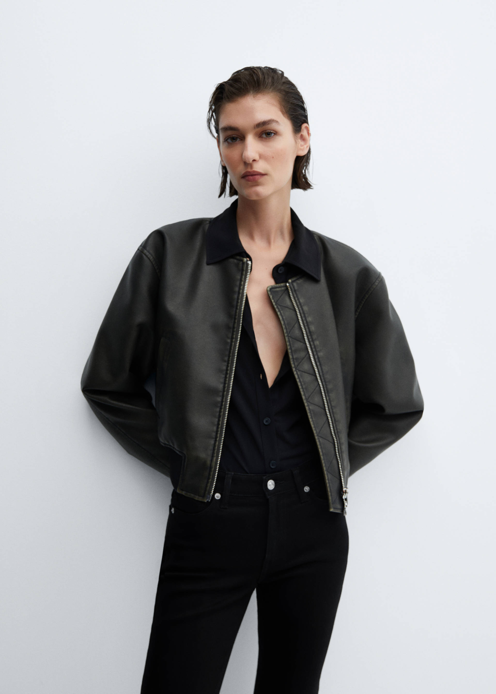 Sienna flared cropped jeans - Details of the article 1