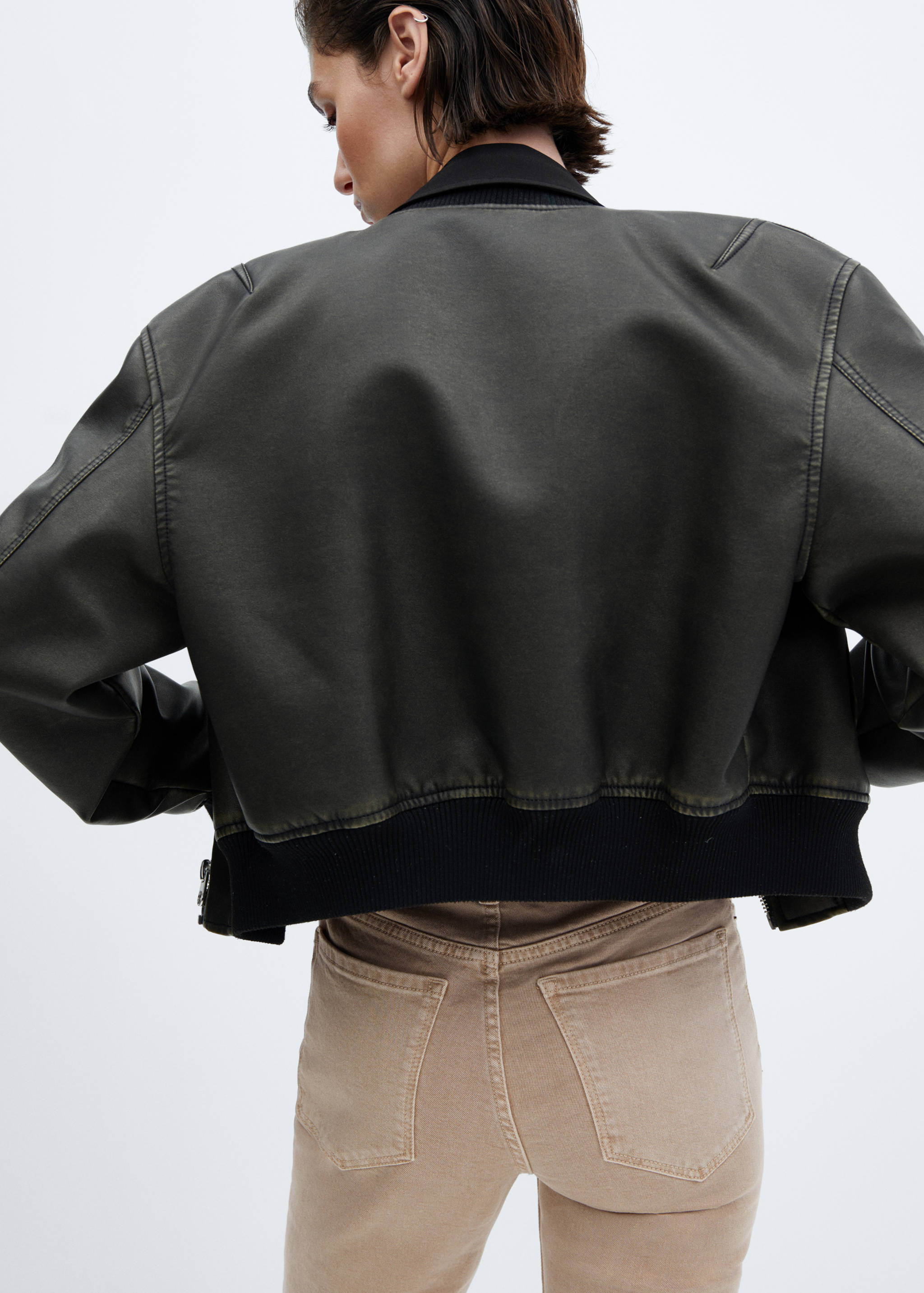 Sienna flared cropped jeans - Details of the article 2