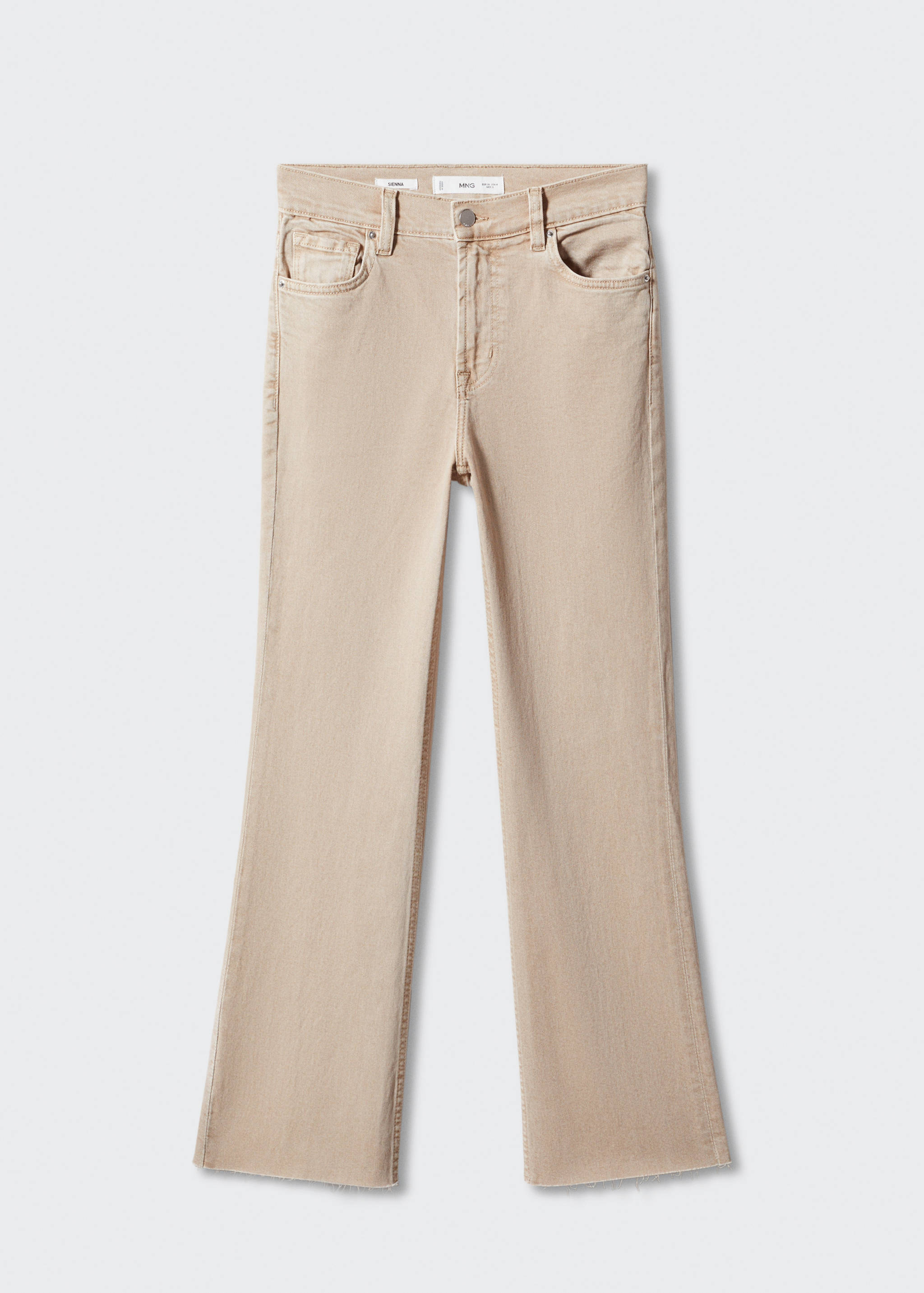 Sienna flared cropped jeans - Article without model