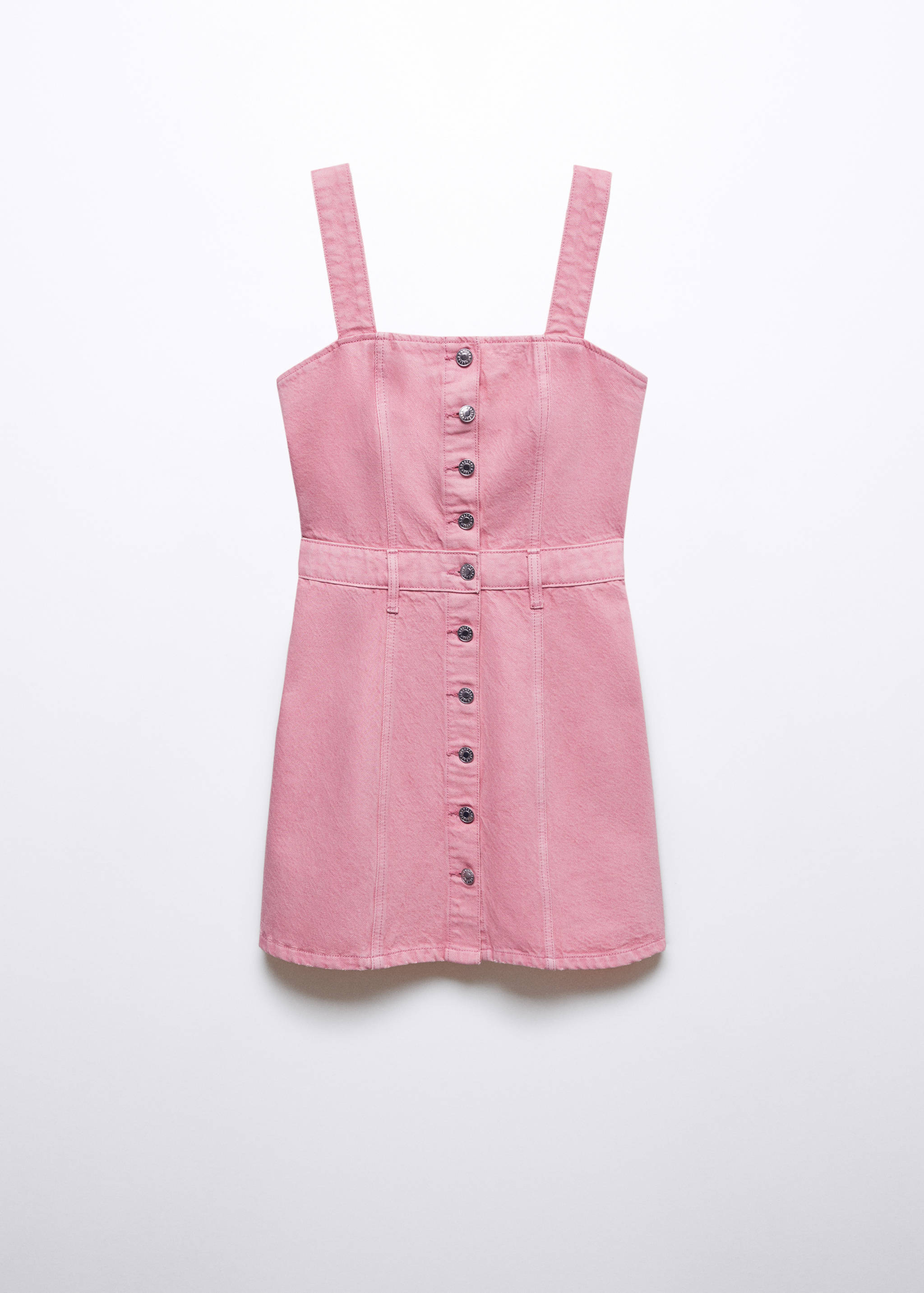 Button denim dress - Article without model