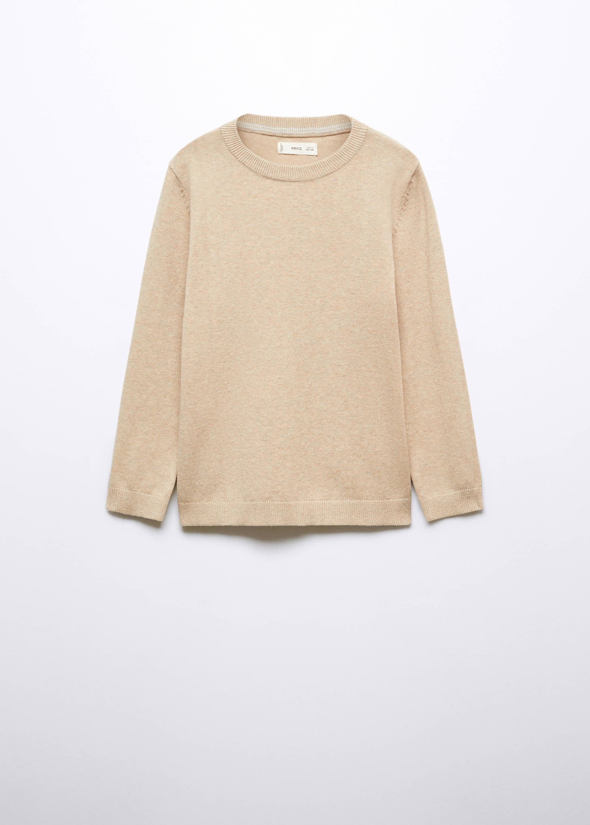 Knitted cotton sweater - Article without model