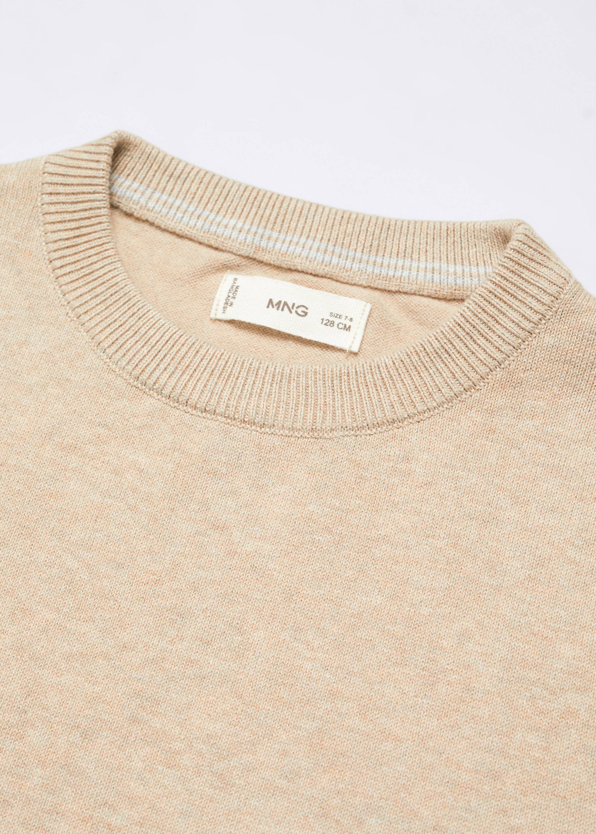 Knitted cotton sweater - Details of the article 8