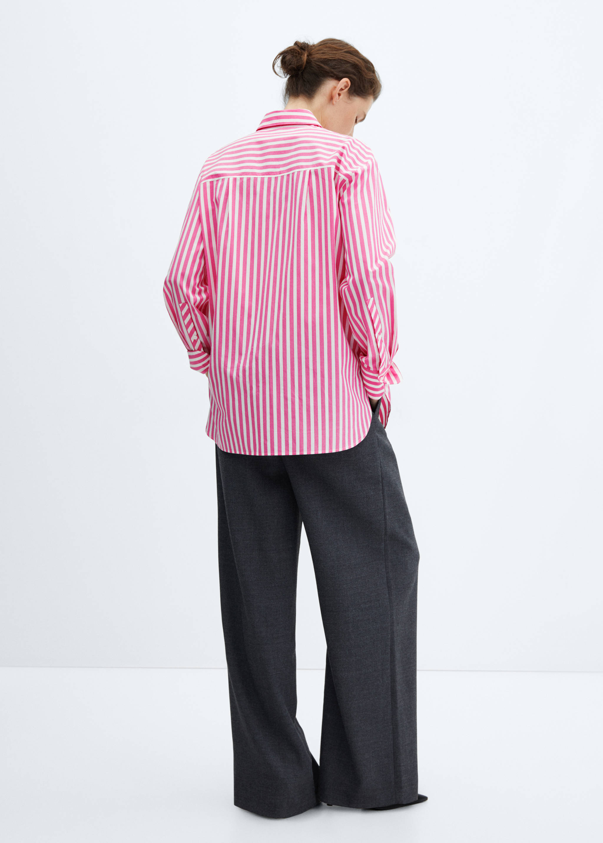 Chemise oversize poches - Verso de l’article