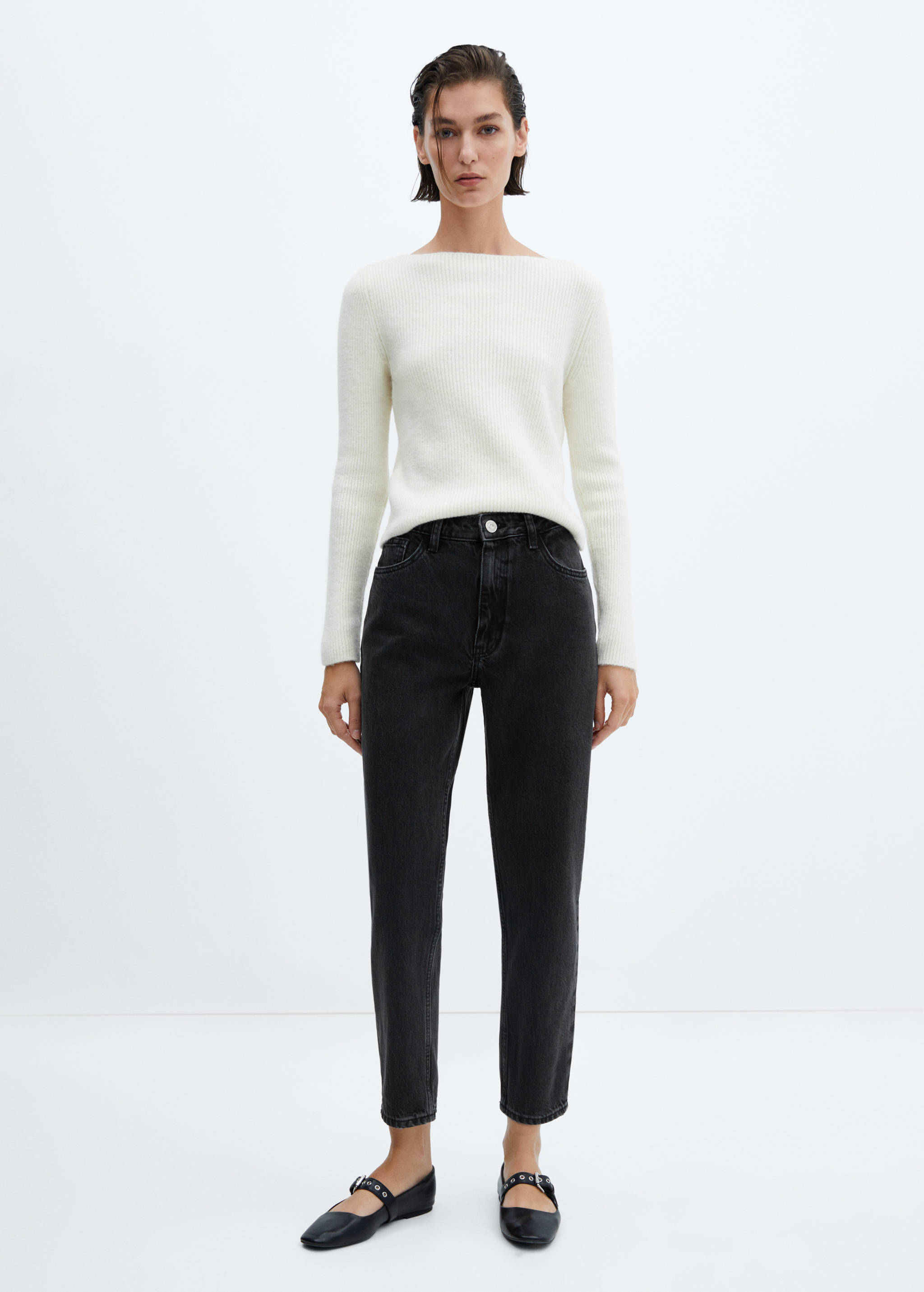 Jean Mom2000 mom taille haute - Plan général