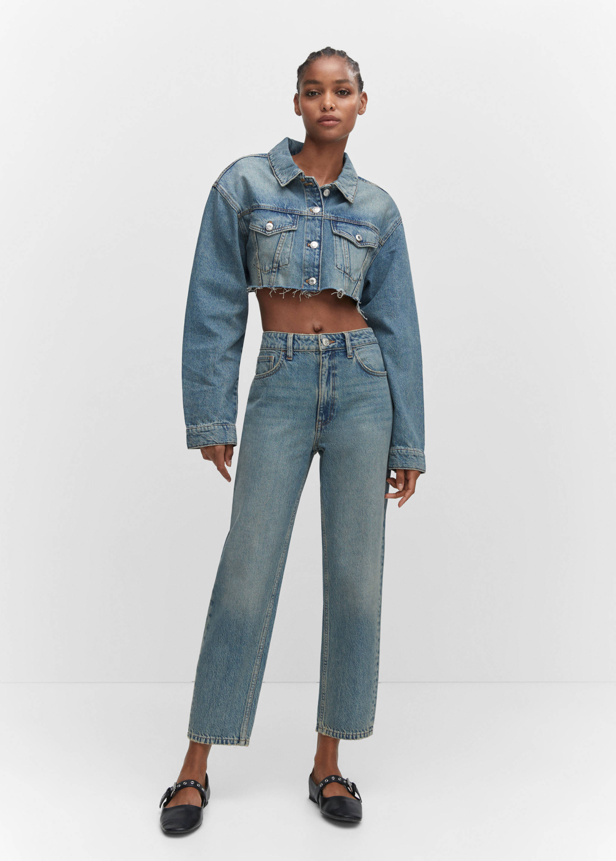 Jeans Mom2000 mom tiro alto - Plano general