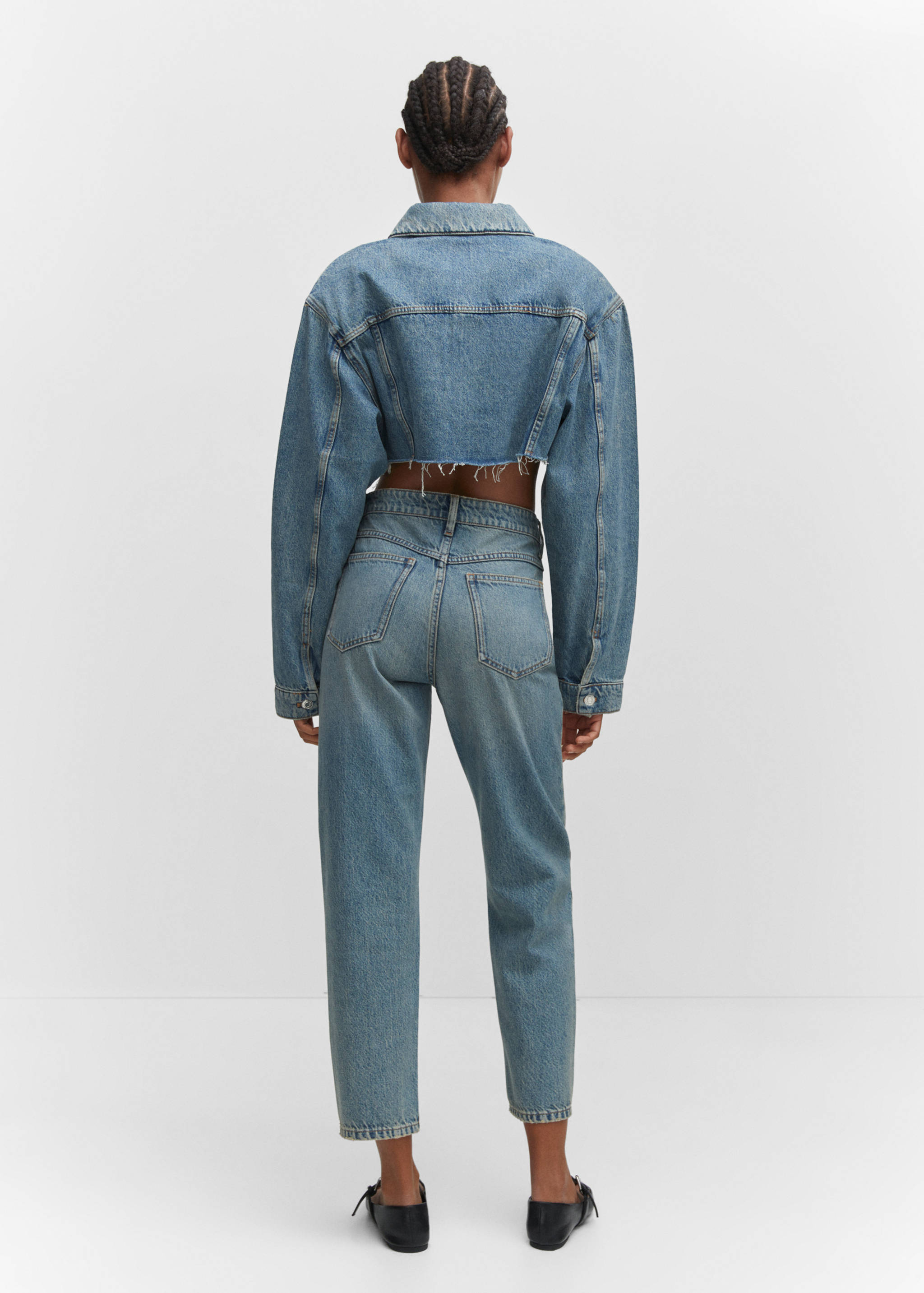 Jeans Mom2000 mom tiro alto - Reverso del artículo