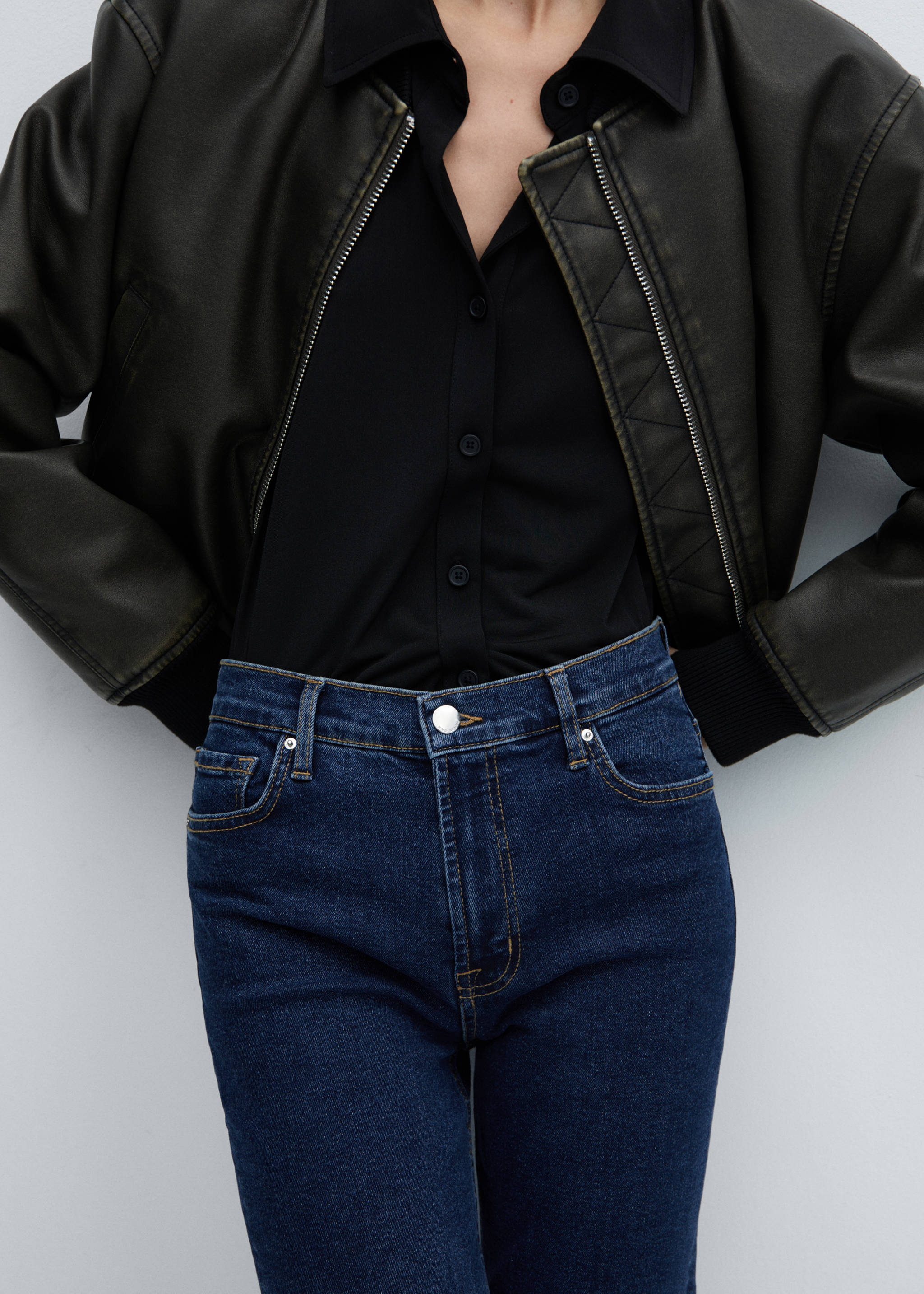 Sienna flared cropped jeans - Details of the article 4