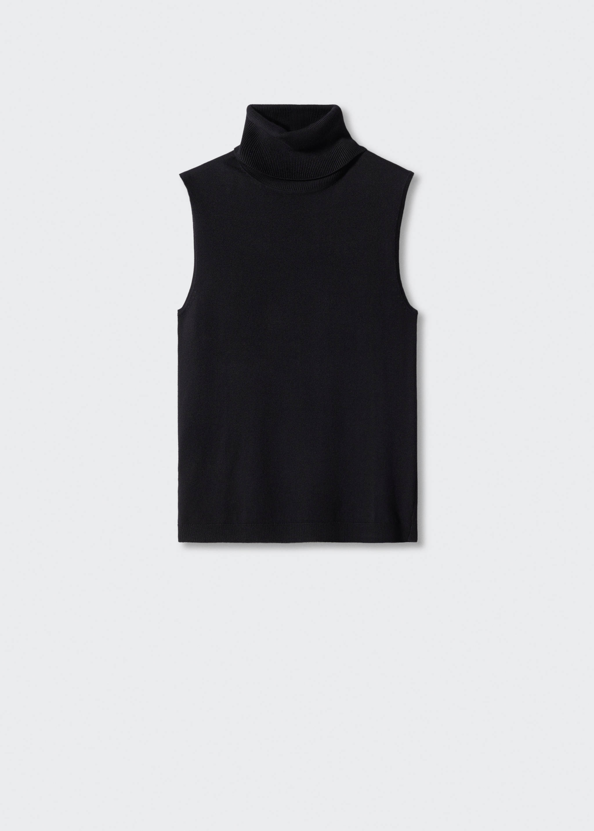 Turtleneck knit top - Article without model