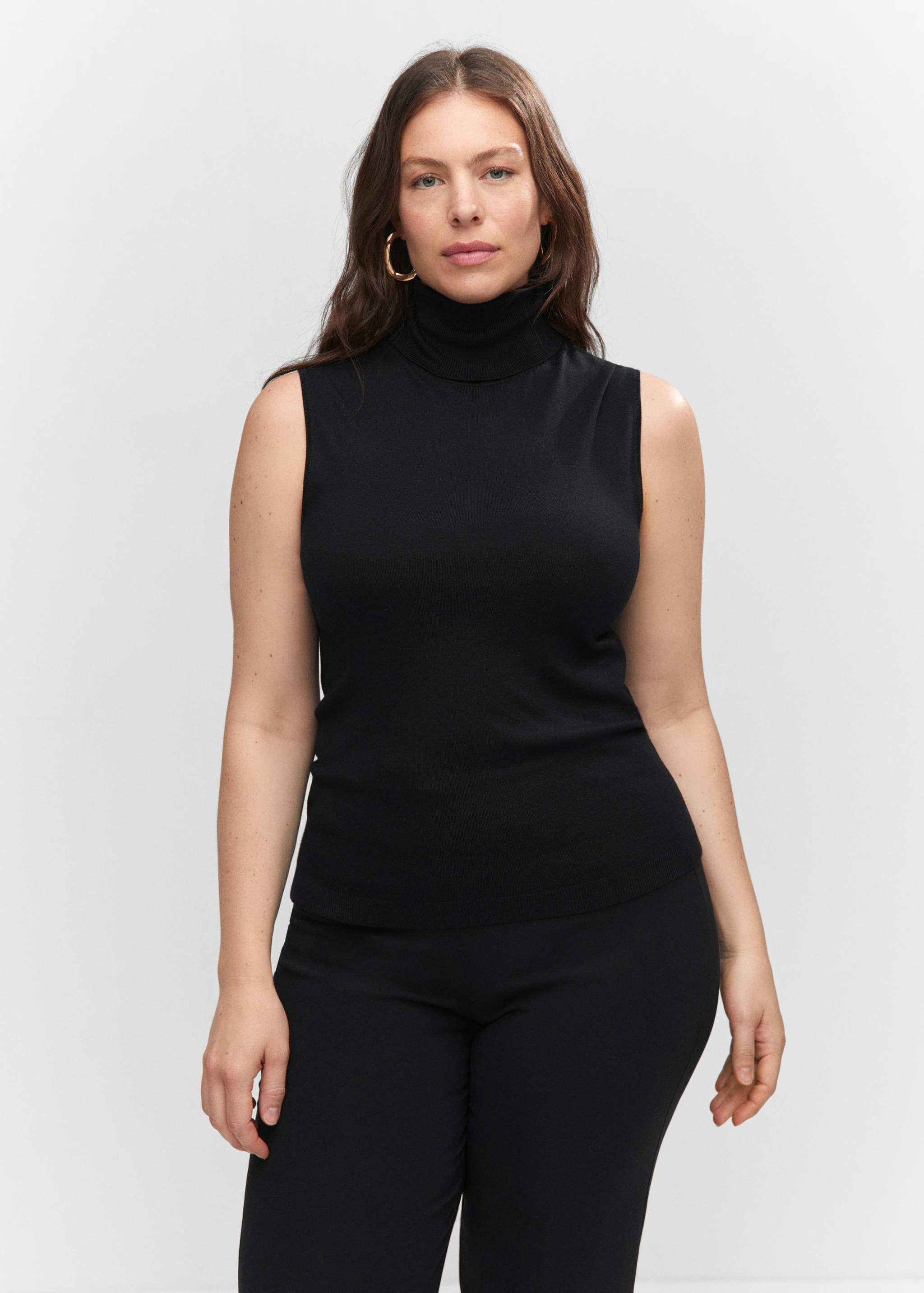 Turtleneck knit top - Details of the article 5