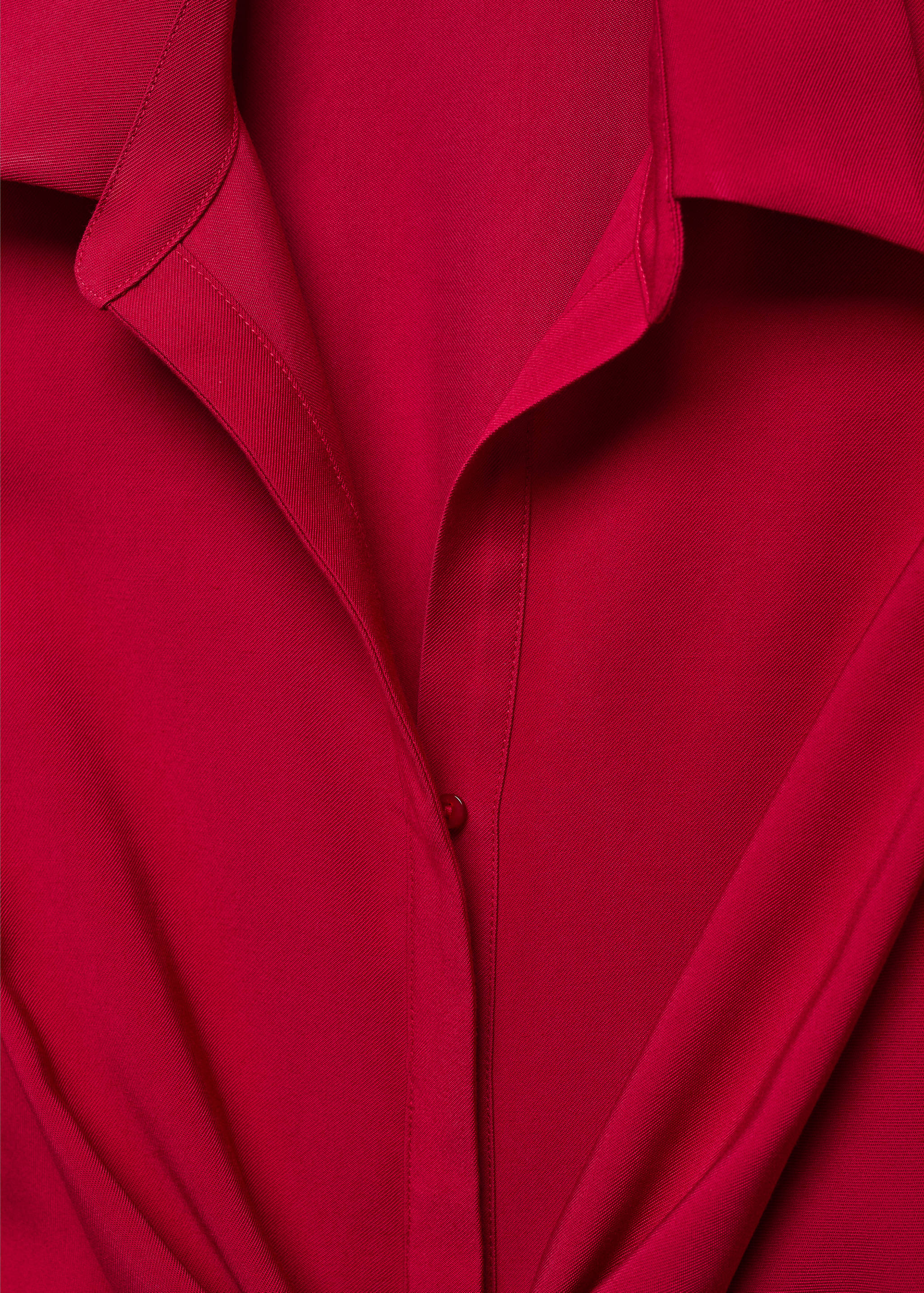 Vestido camisero detalle nudo - Detalle del artículo 8
