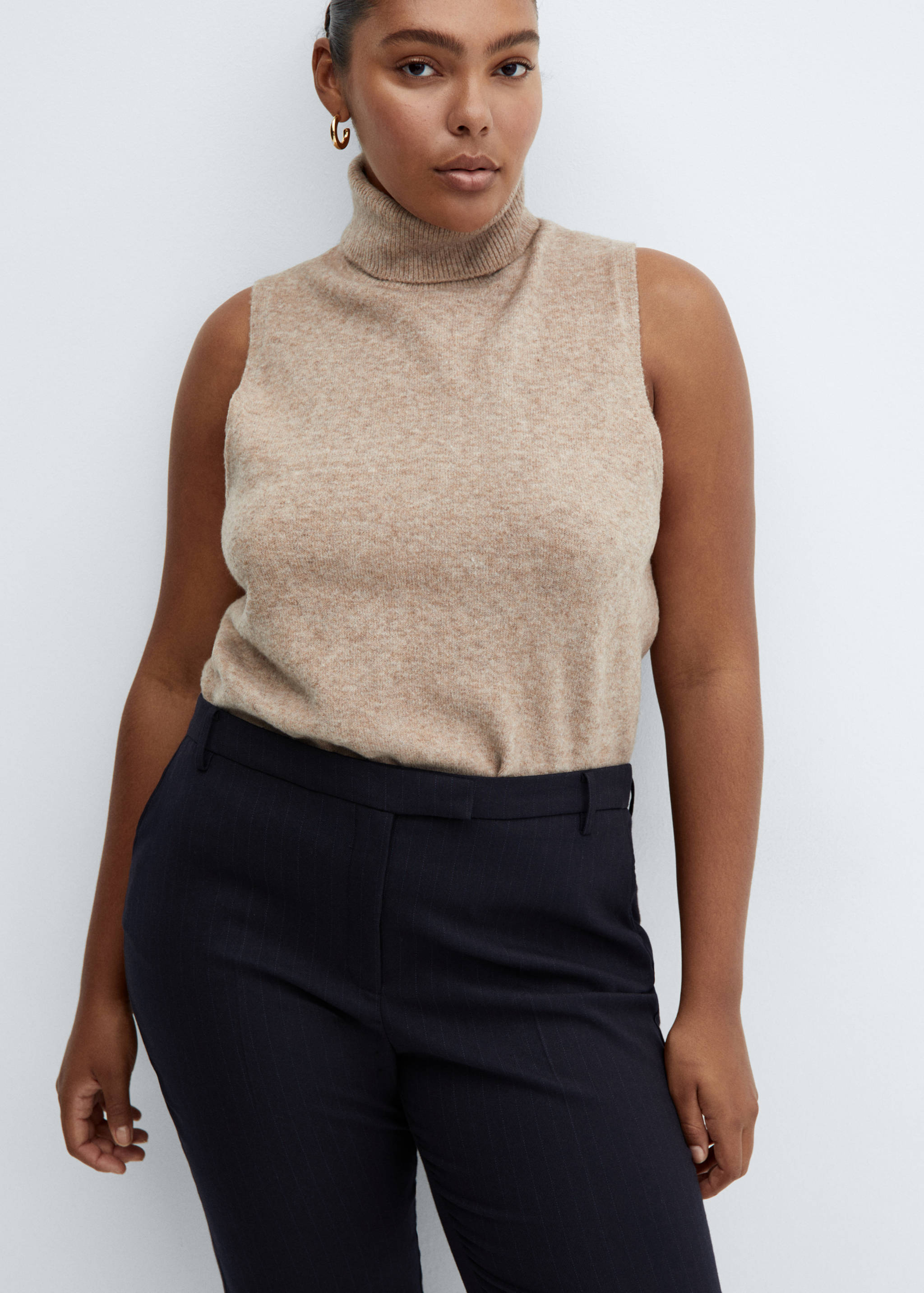 中腰紧身裤 - null