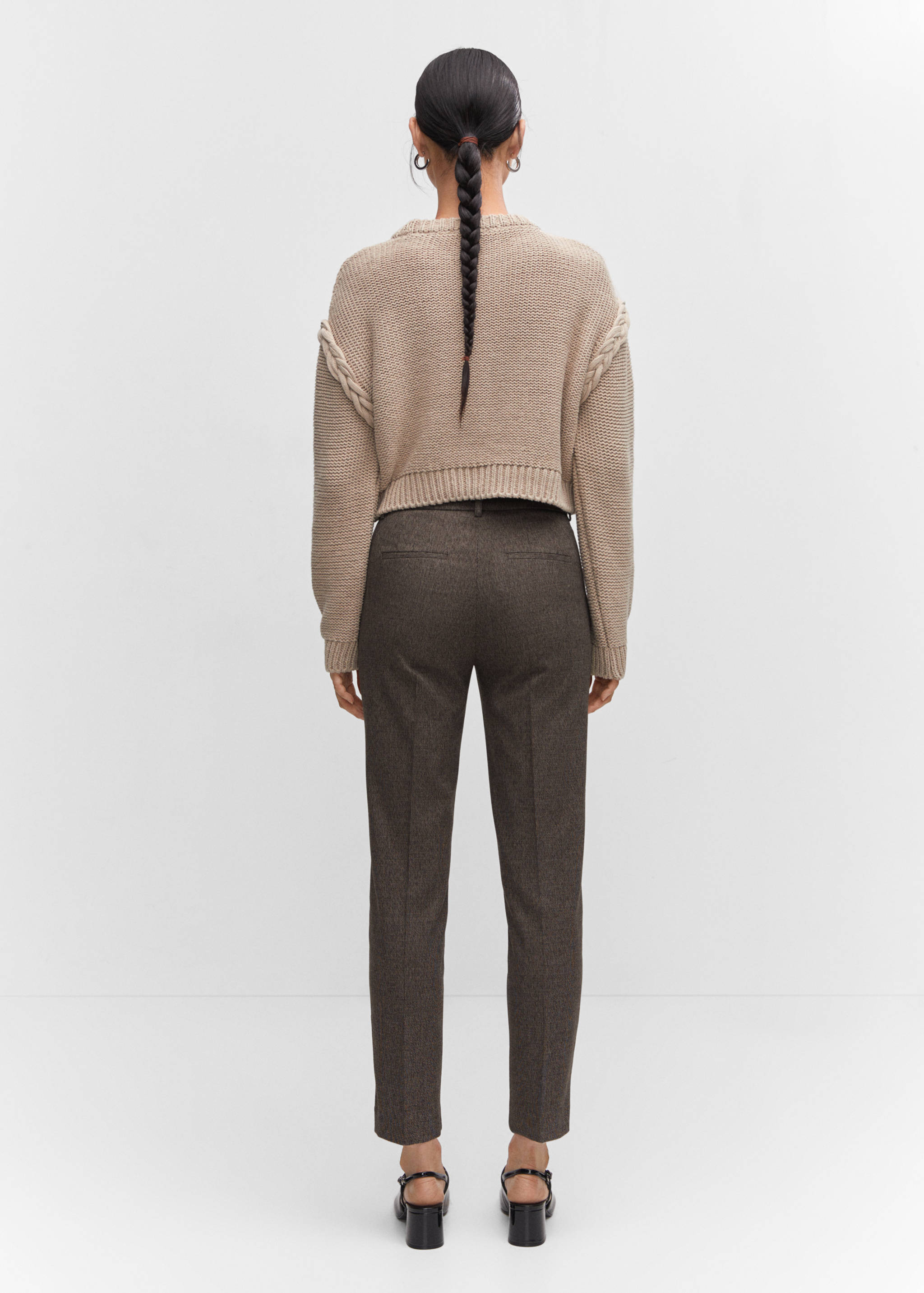 中腰紧身裤 - null